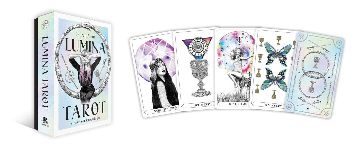Lumina Tarot by Lauren Aletta: Flashcards; 184 pages / English