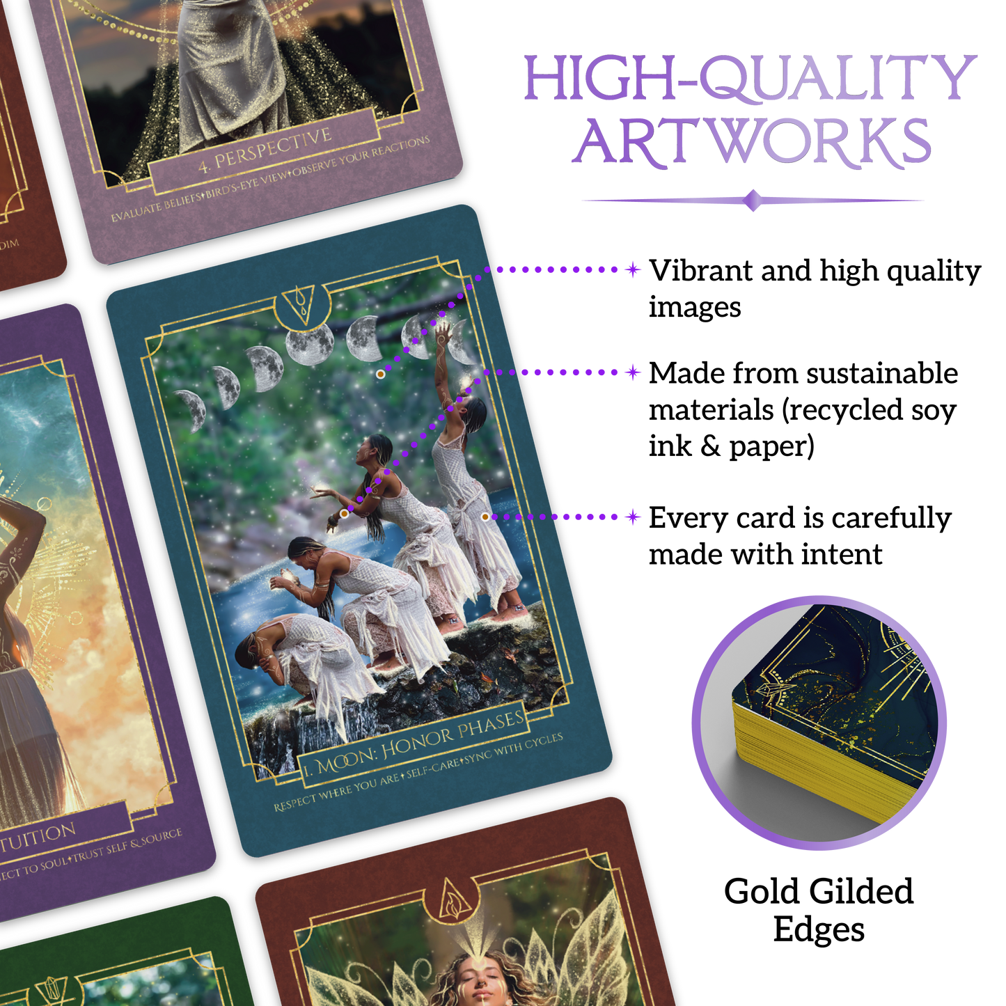 Elemental Empath Oracle Deck & Guidebook