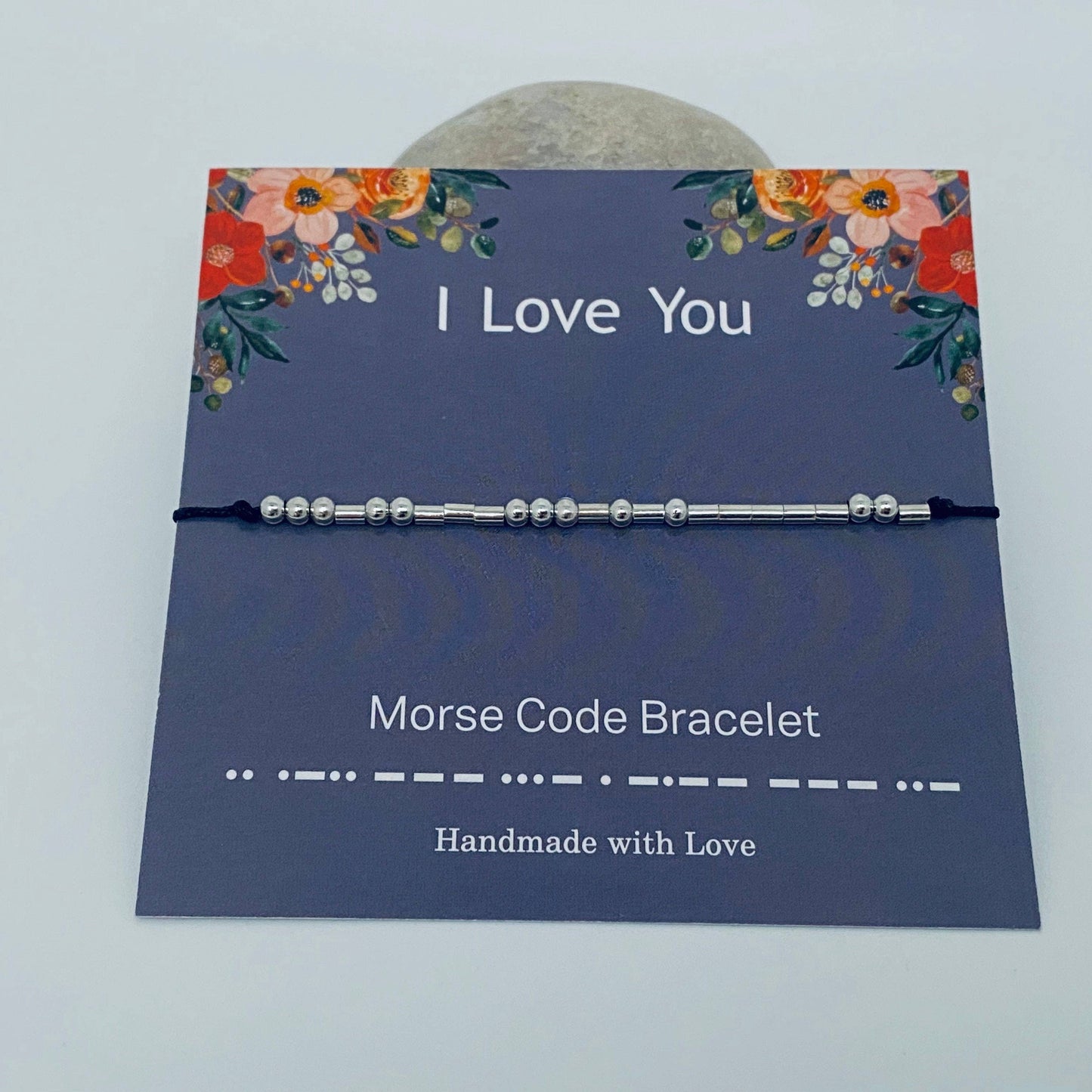 Multi style Morse Code Stretch Bracelets: BFF, Fuck Off, Bad Ass, Fuck Cancer, I Love You, Keep Fucking Going