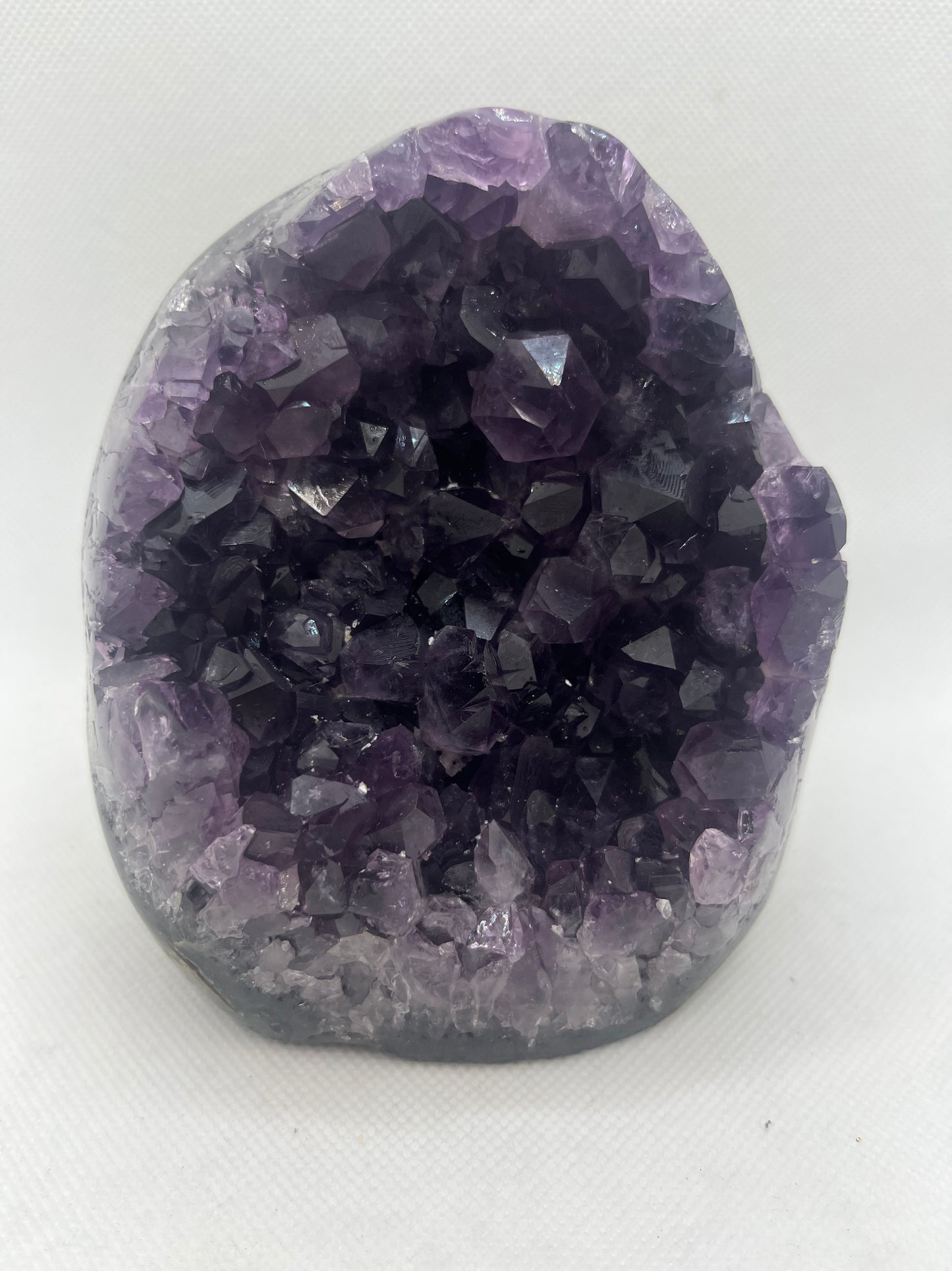 Amethyst Geode Cut Base