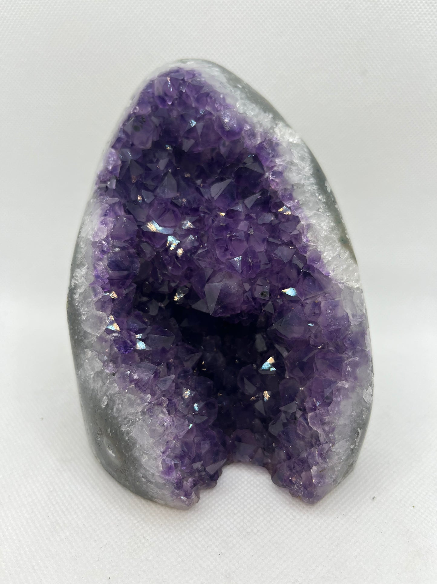 Amethyst Geode Cut Base