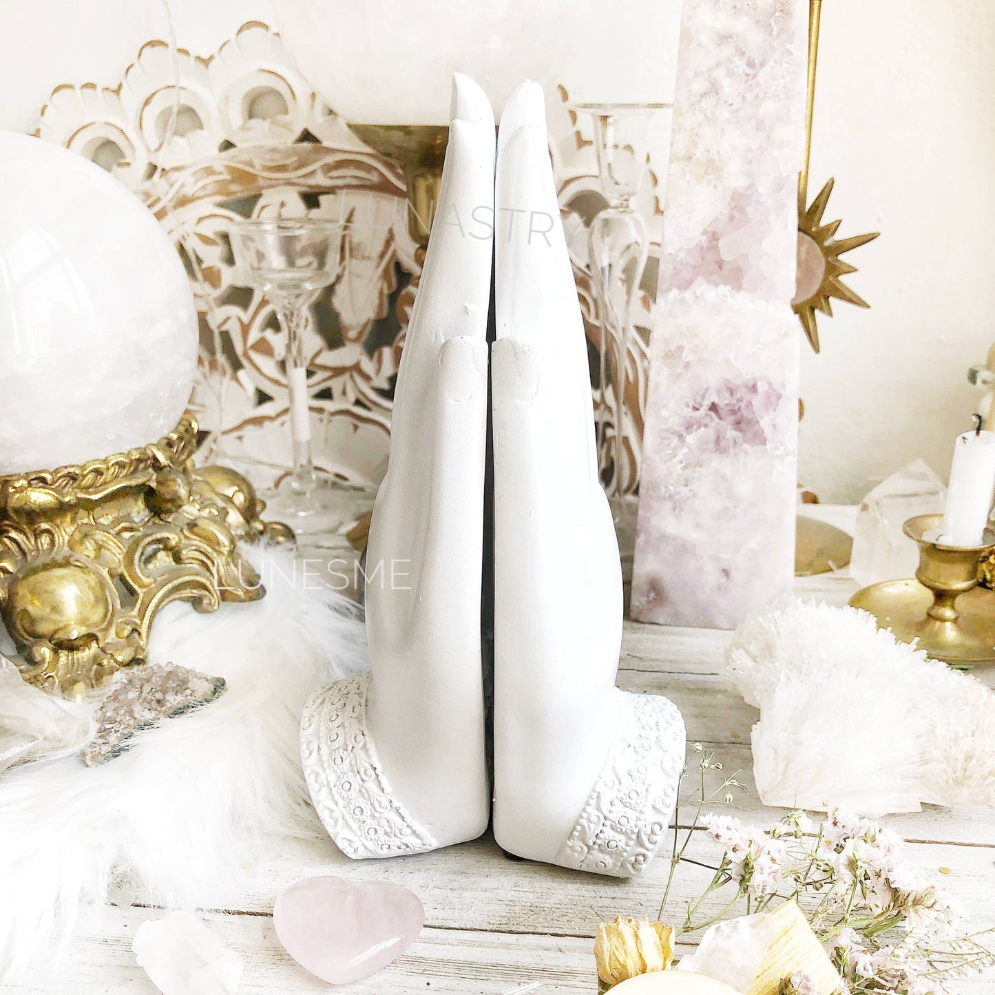 Zen Buddha Praying Hands