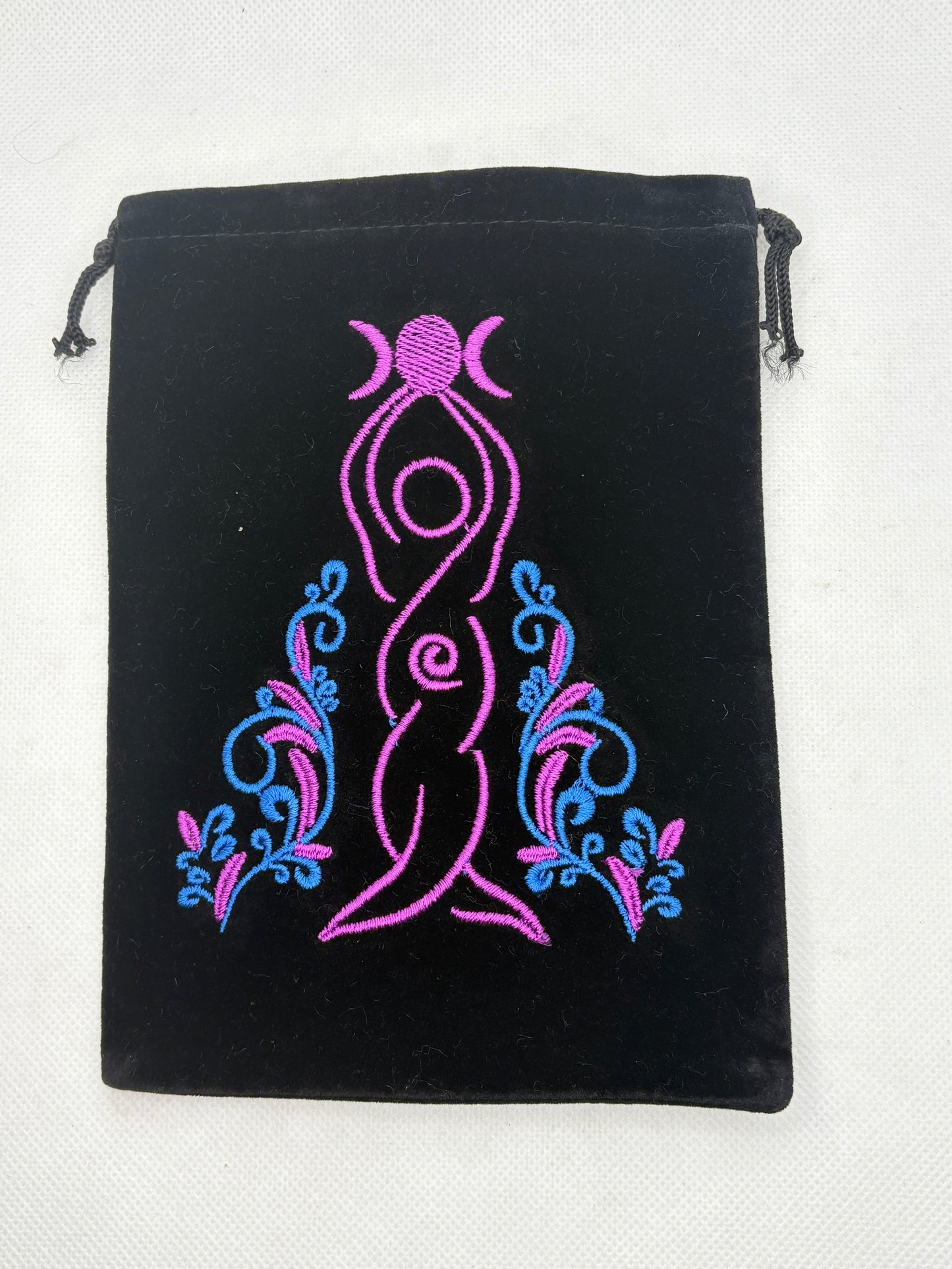 Black Velvet Pouch