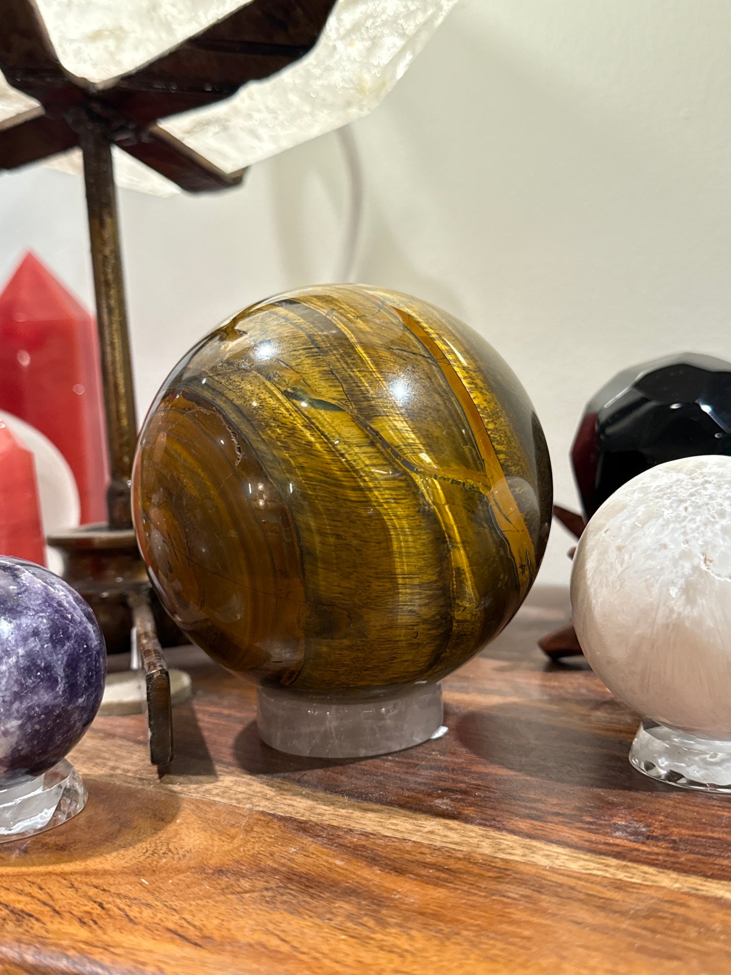 Tigers Eye Sphere 5"