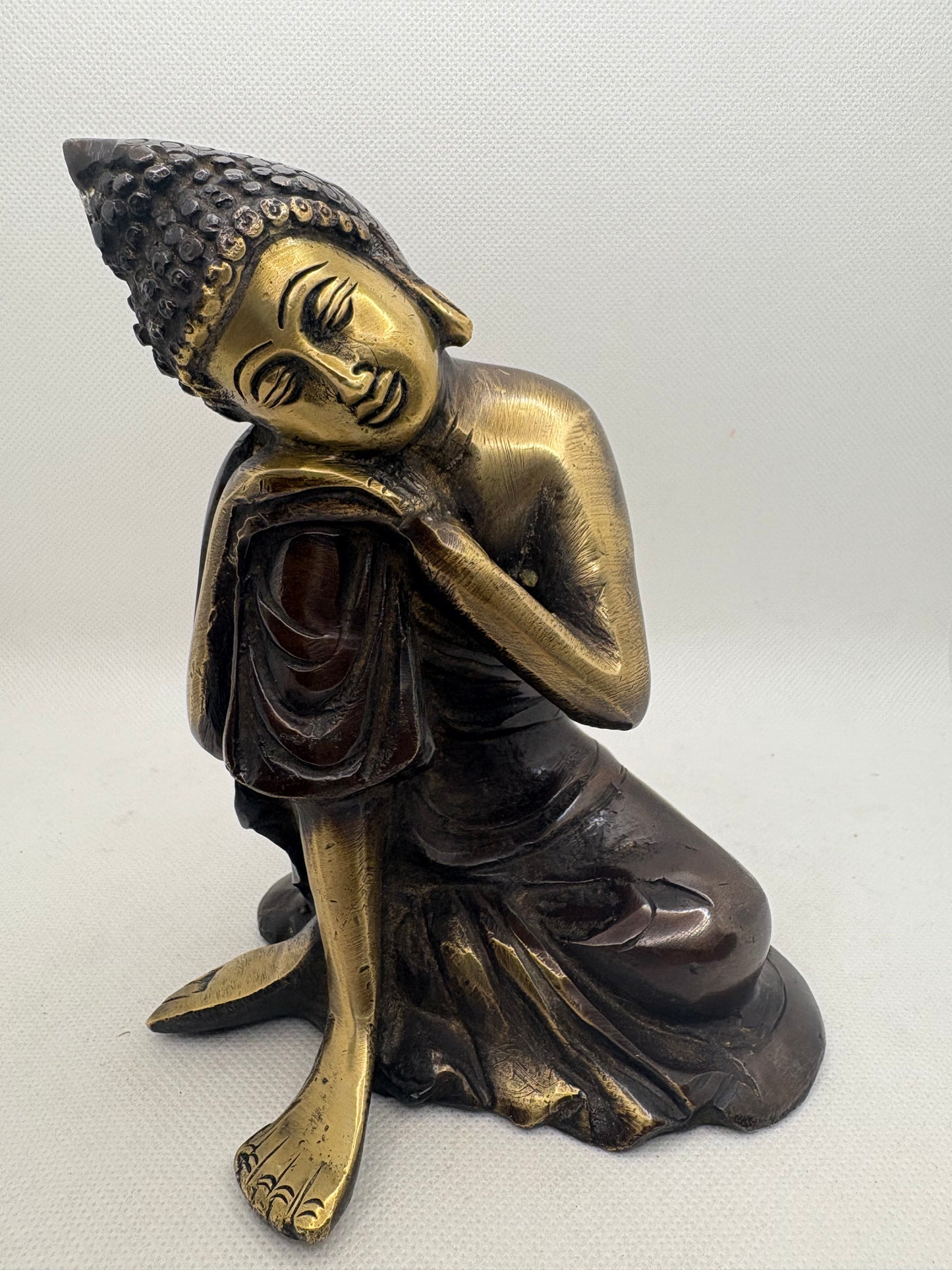 Buddha in Pose Brass