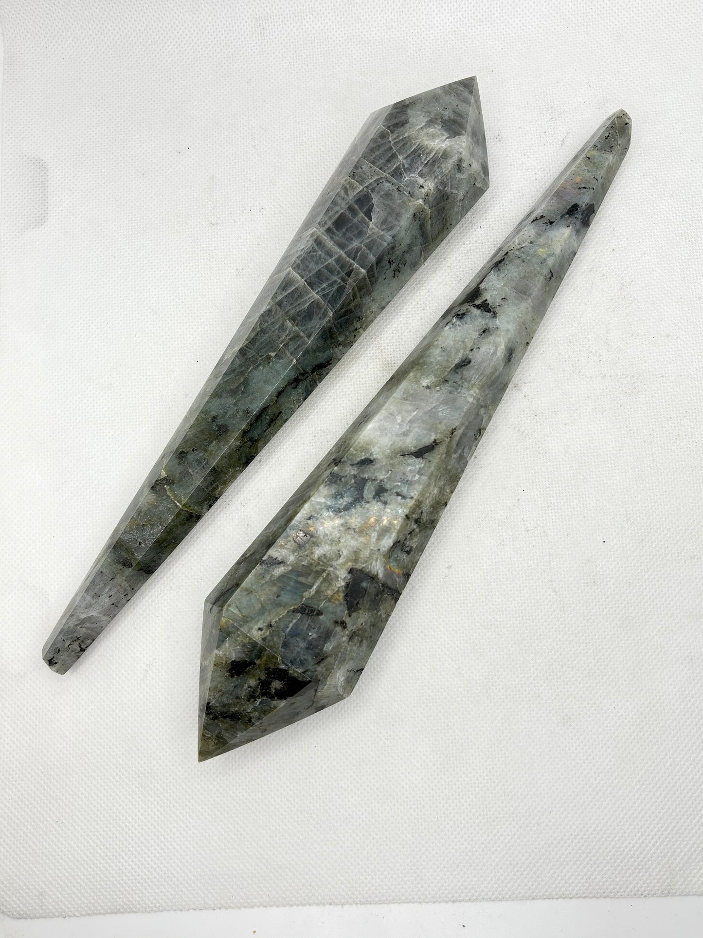 Labradorite Double Terminated Point