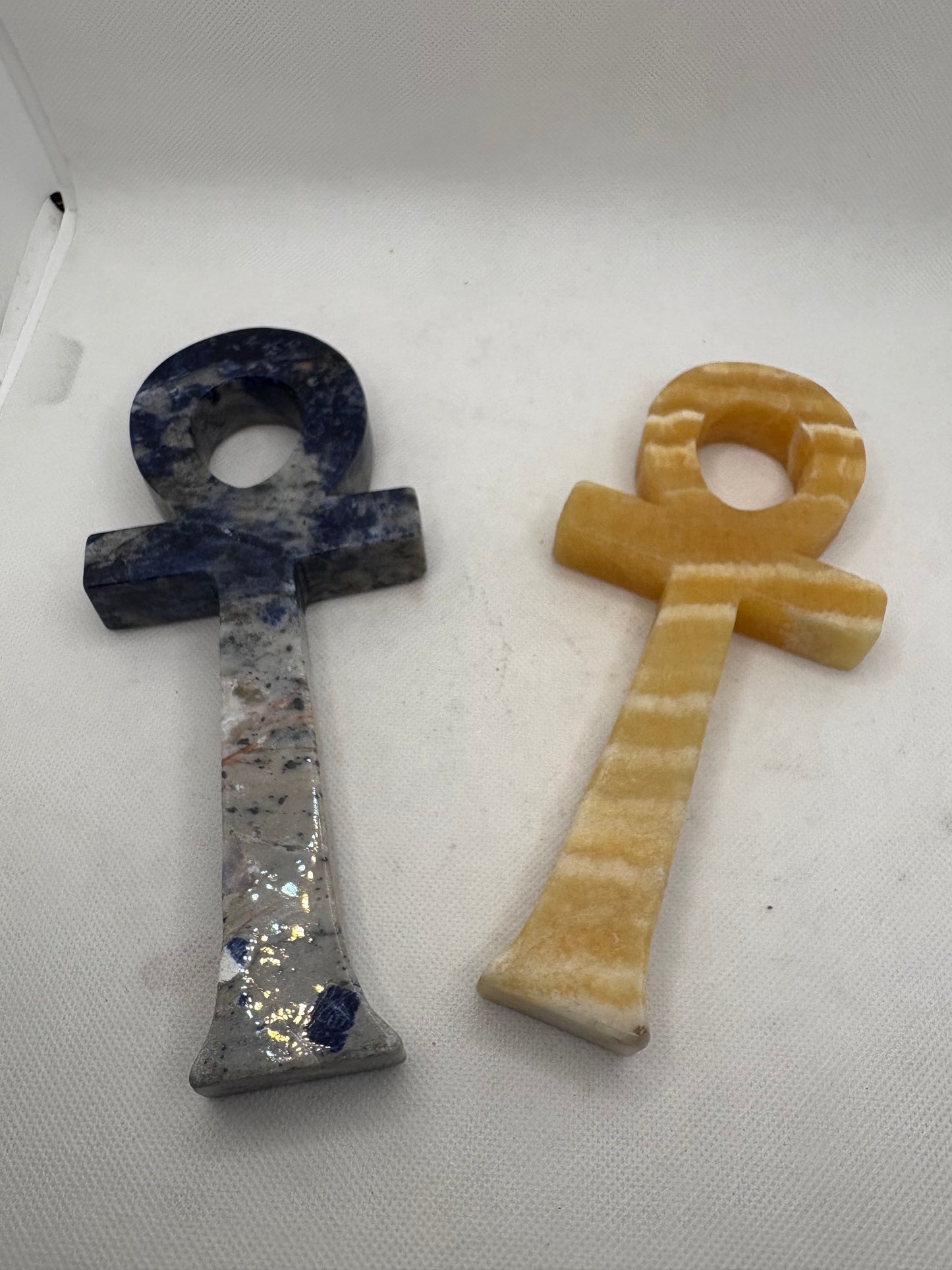 Ankh Various Stones 7.5"