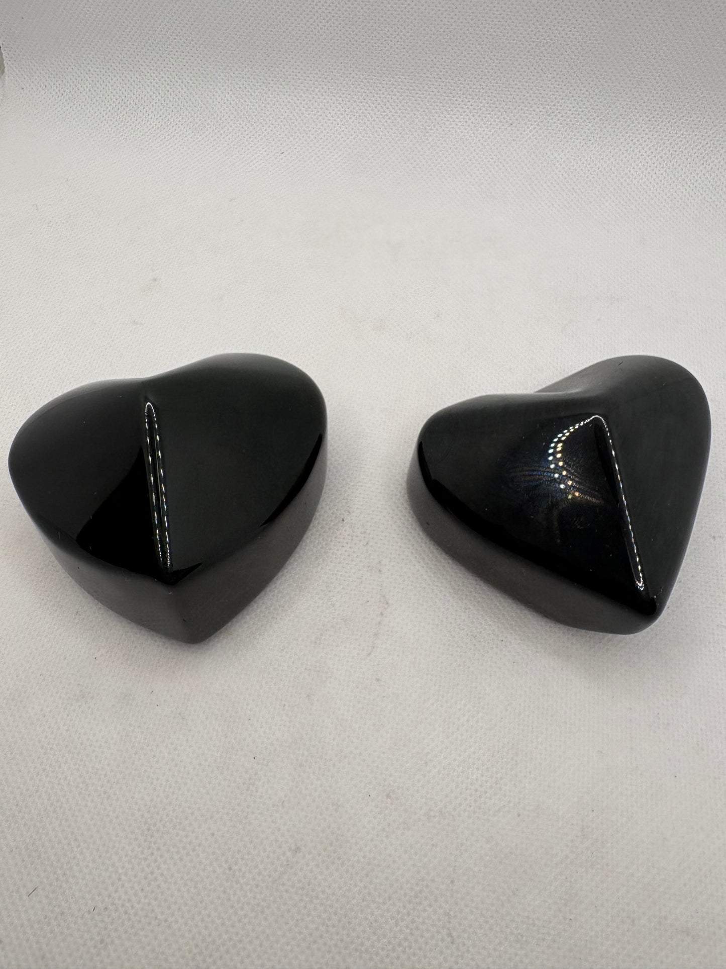 Rainbow Obsidian Heart Medium