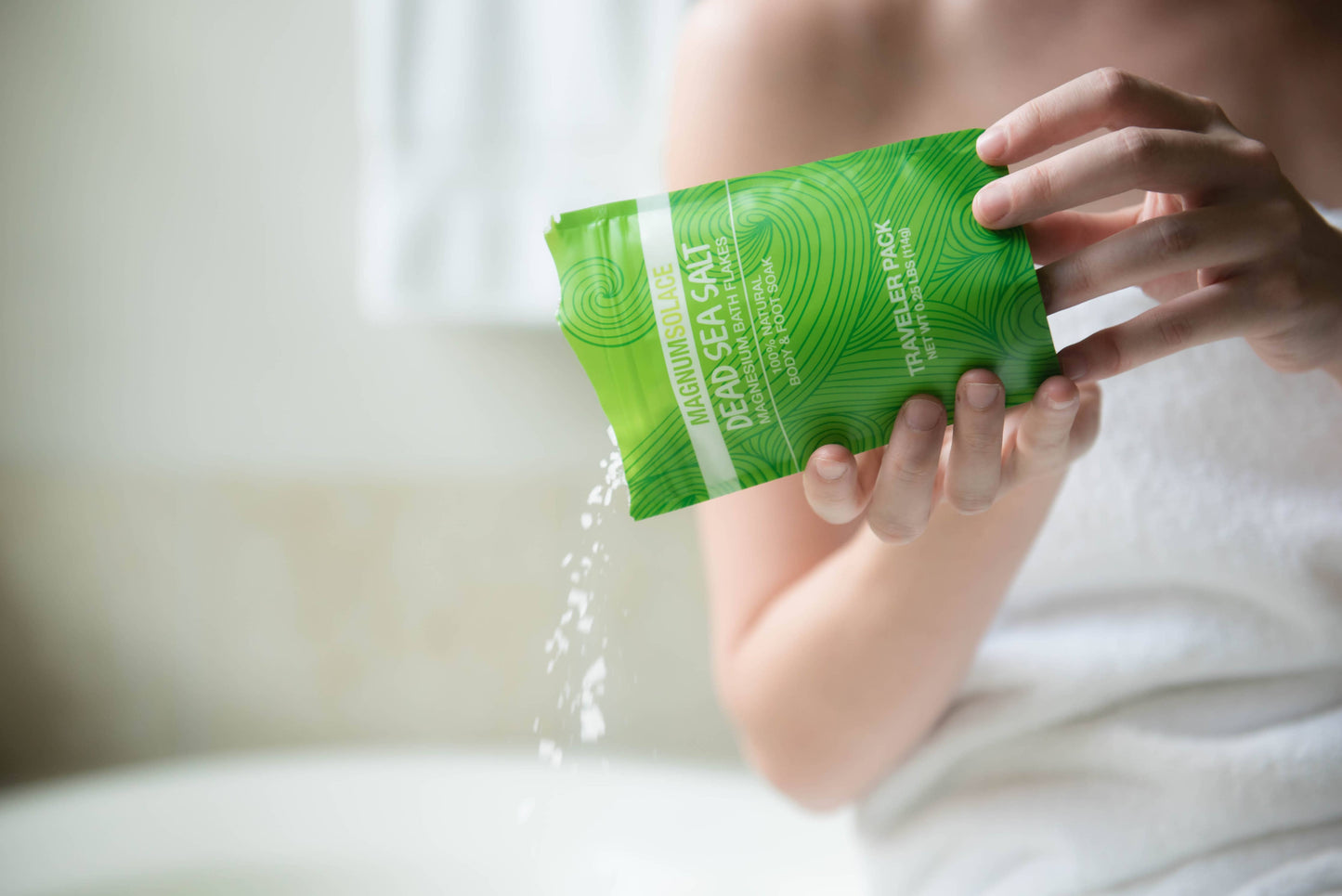 Travelers Pack Dead Sea Magnesium Bath Flakes