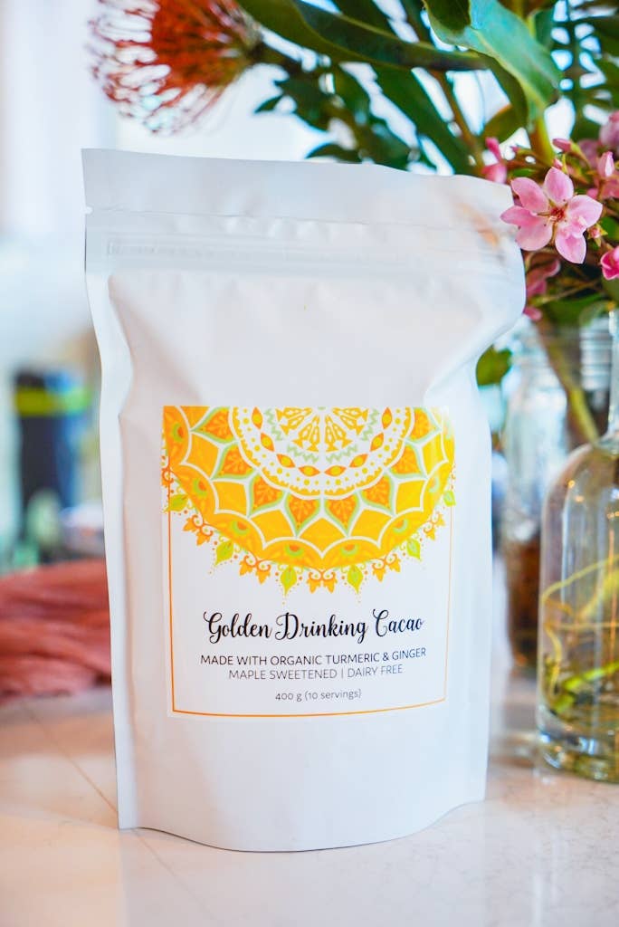 Golden Drinking Cacao