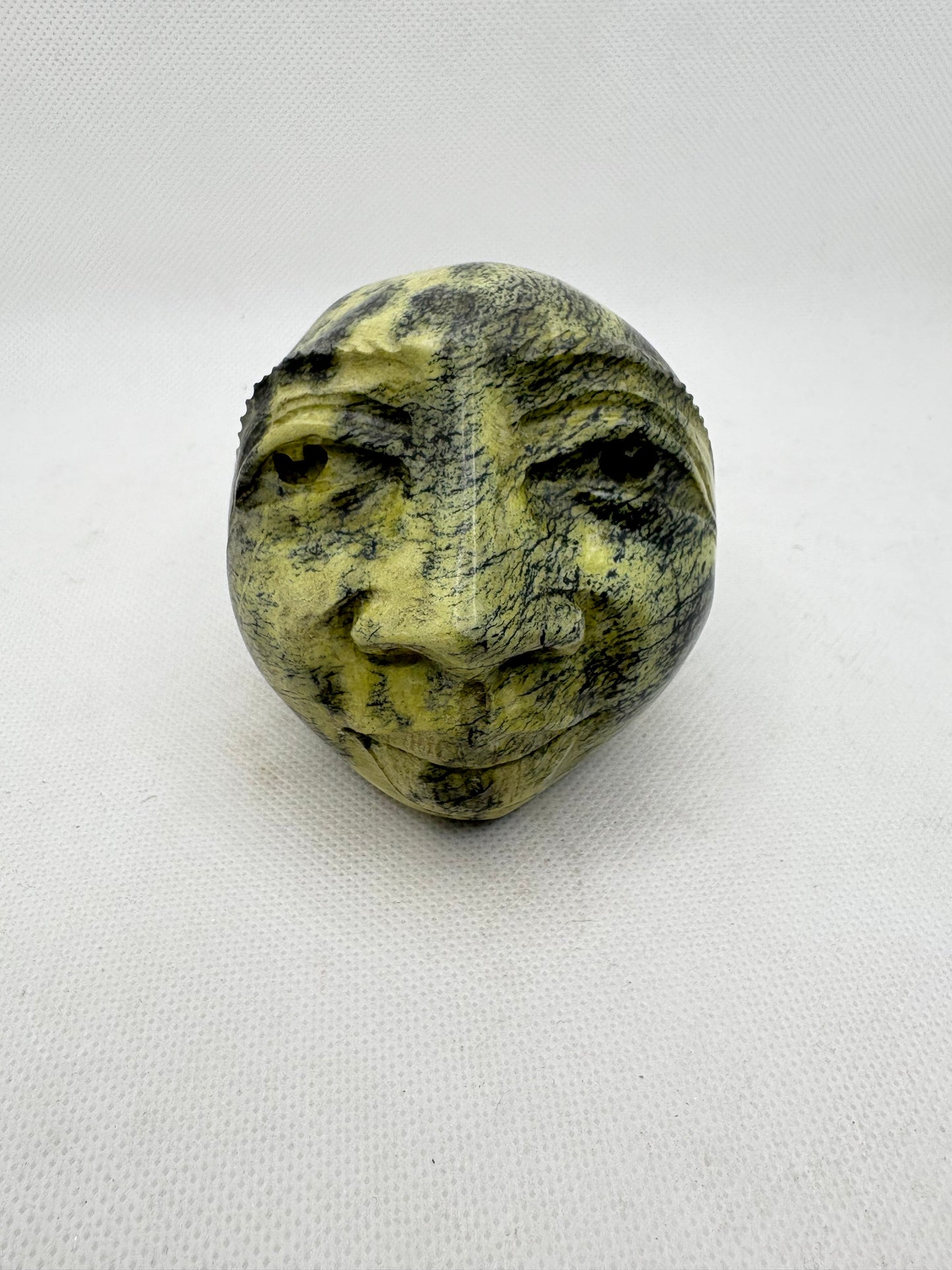 Moon Face Serpentine Medium