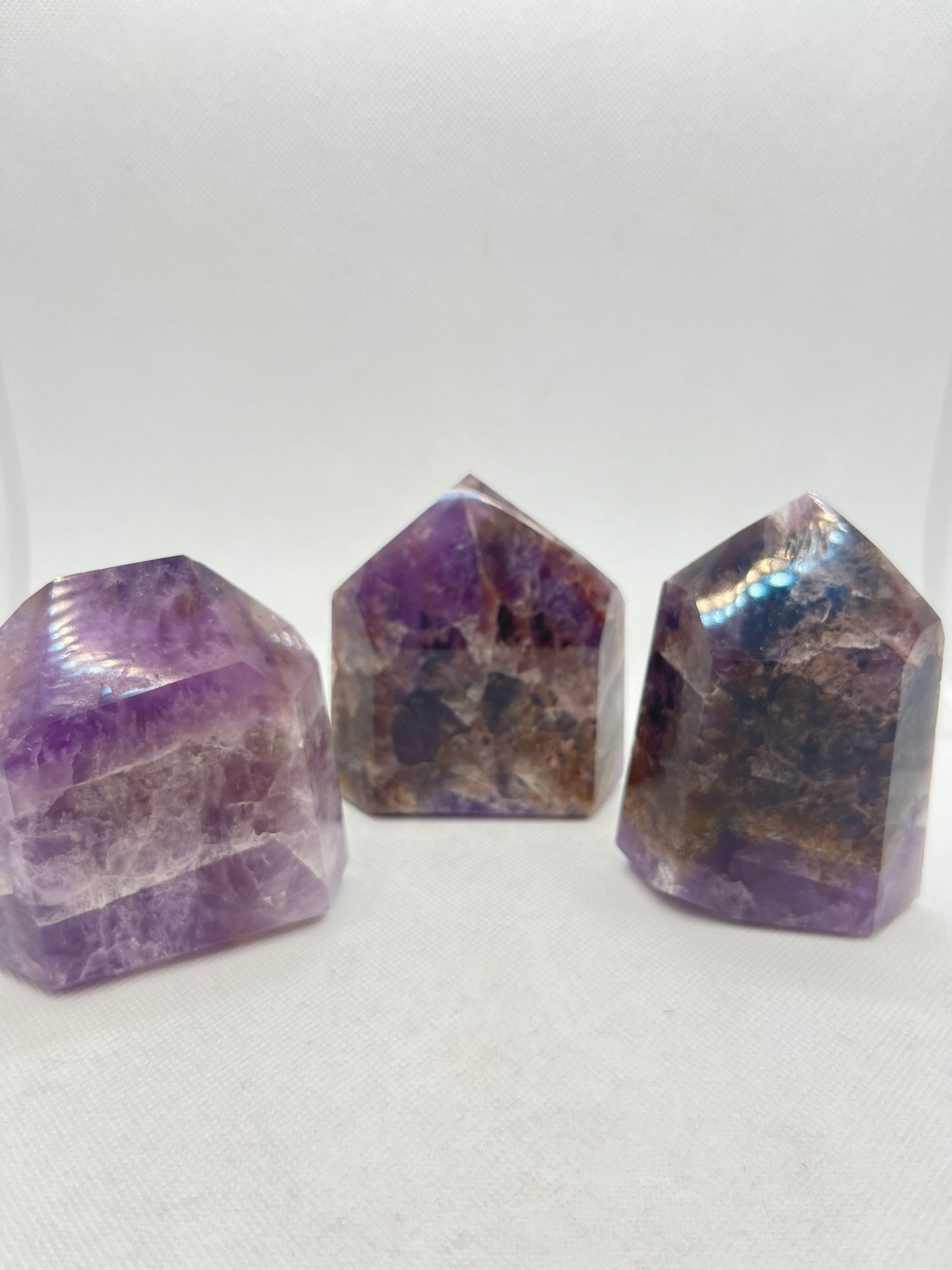Amethyst Point Cut Base Large