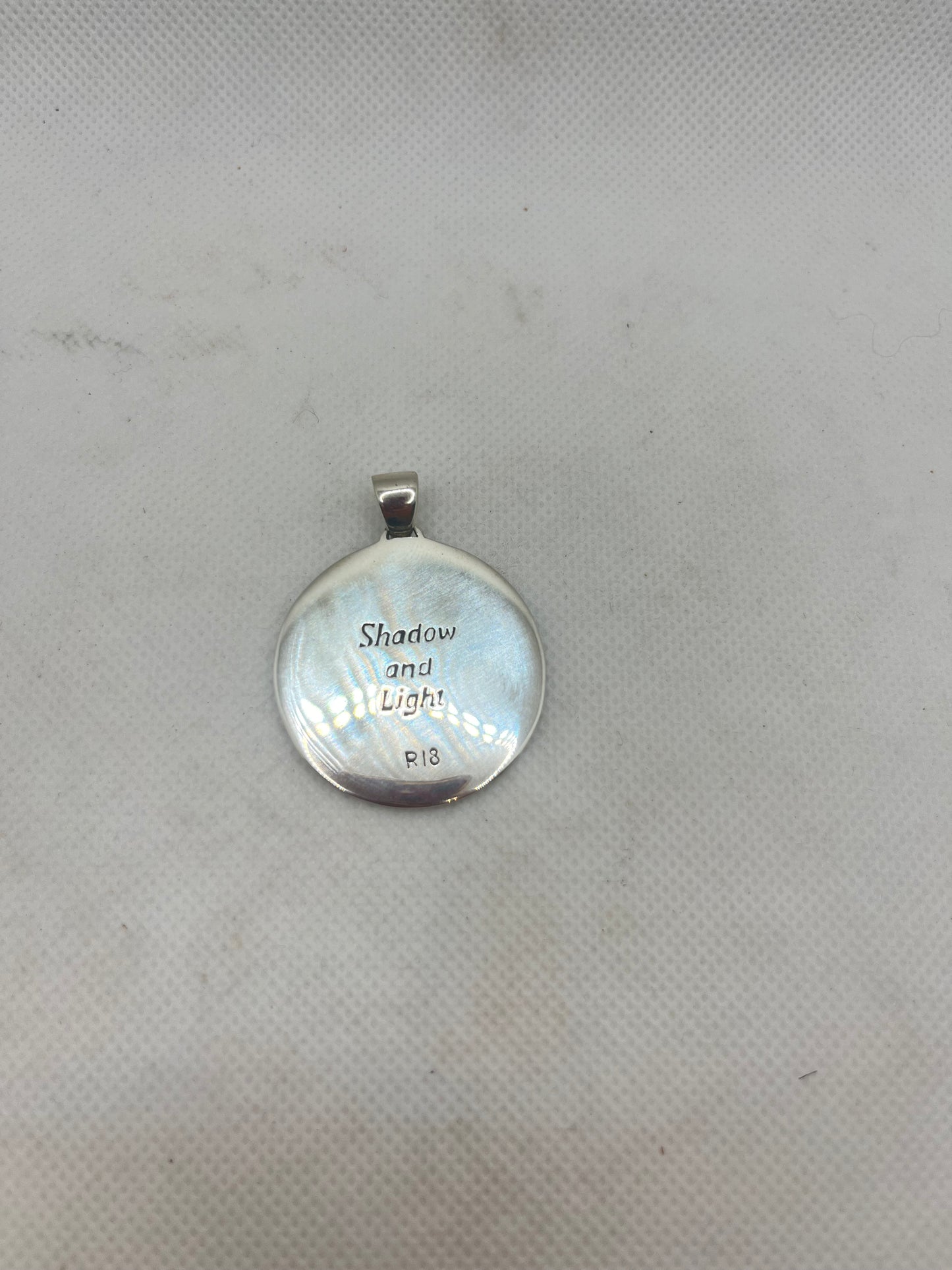 Crescent Moon Moonstone Pendant