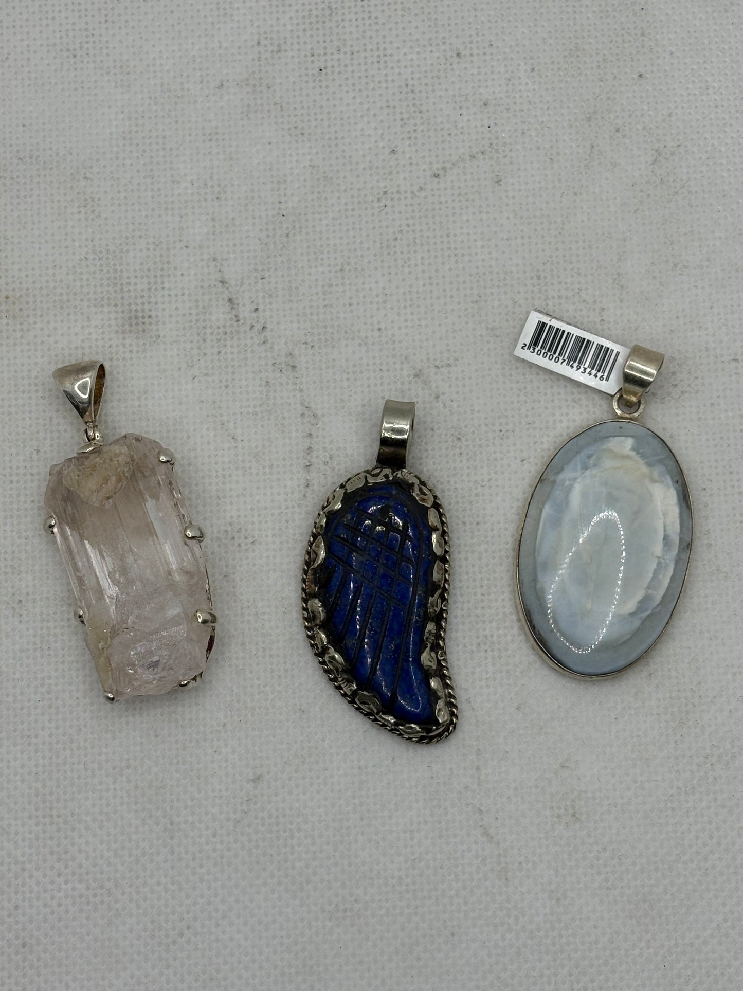 Pendant Various Stones Shapes