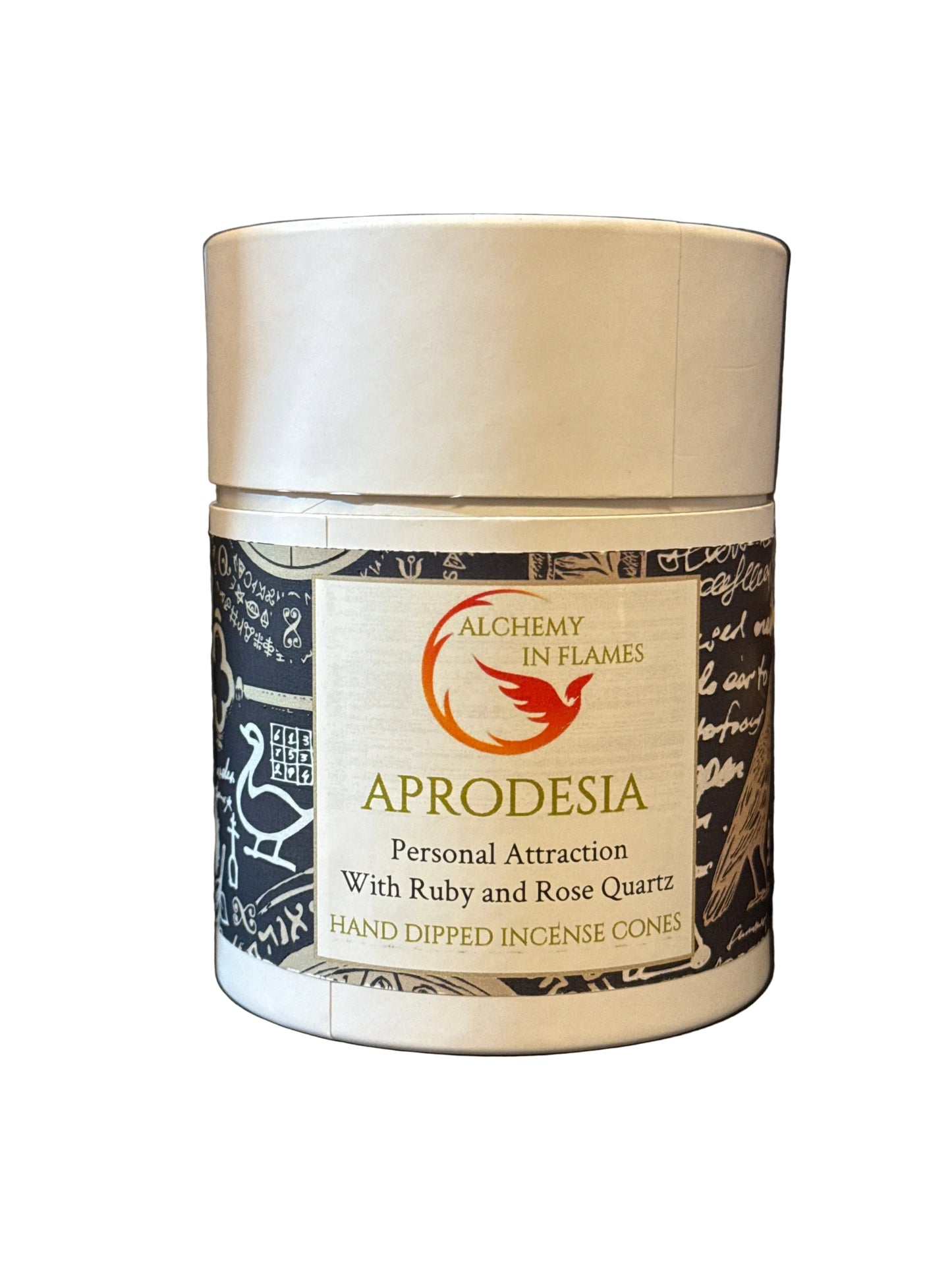 Amber, Aprodesia or Abundance Backflow Cone Pack with Burner and Crystals