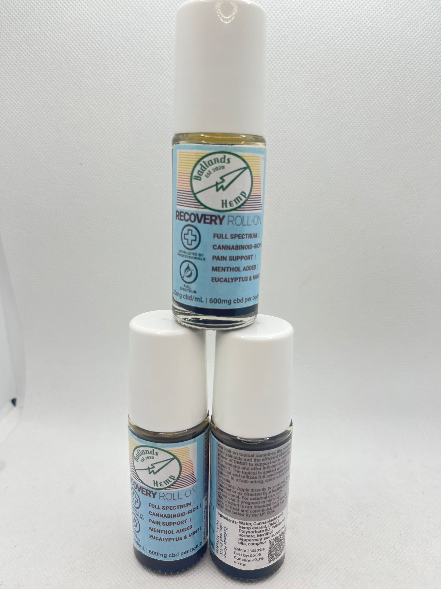 Hemp Recovery Roll On