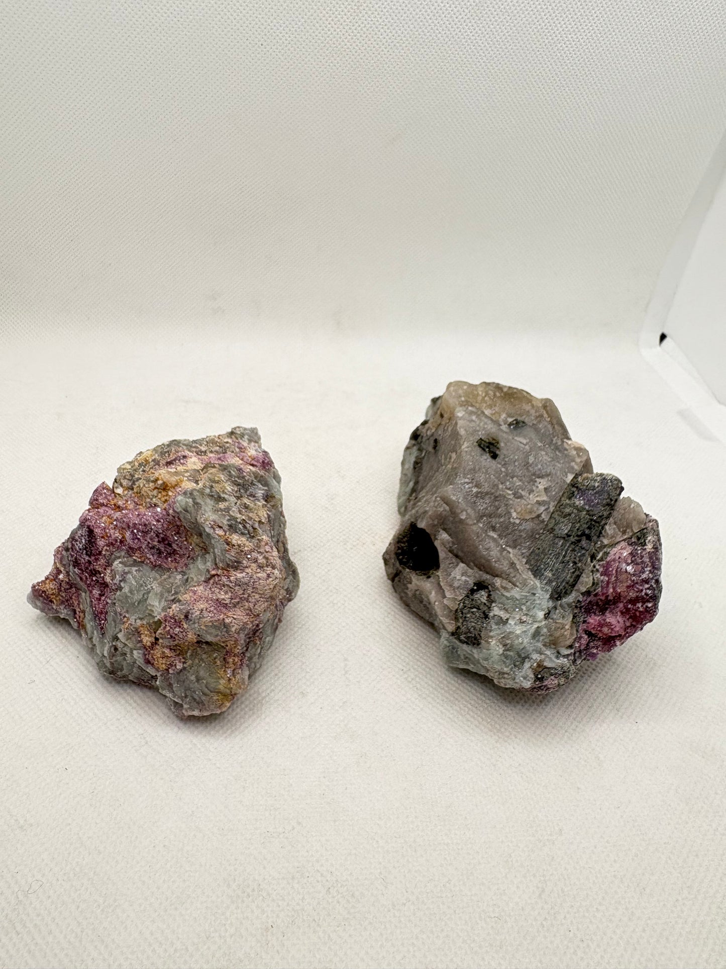 Raw Quartz Epidote Lepidolite Small