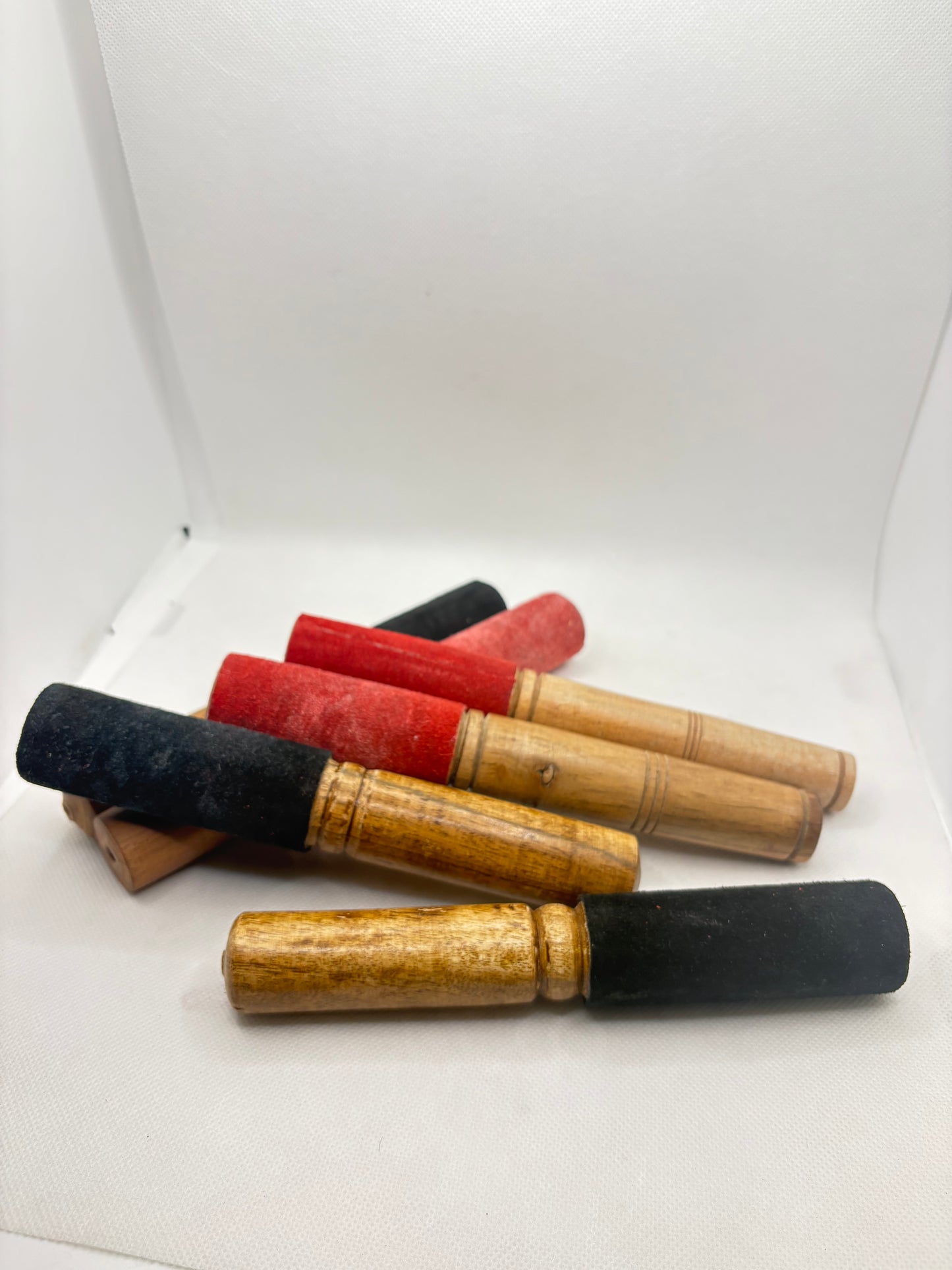 Red or Black Wood Mallet