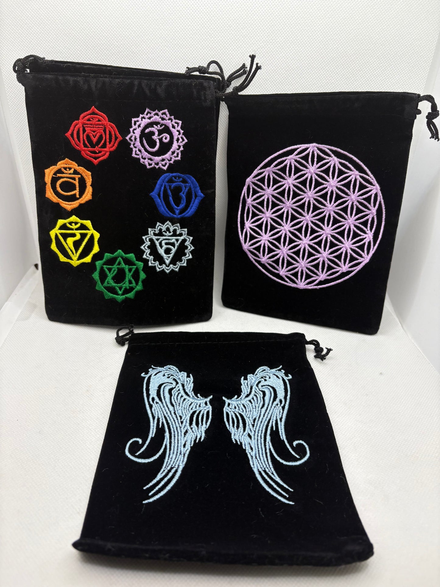 Black Velvet Pouch