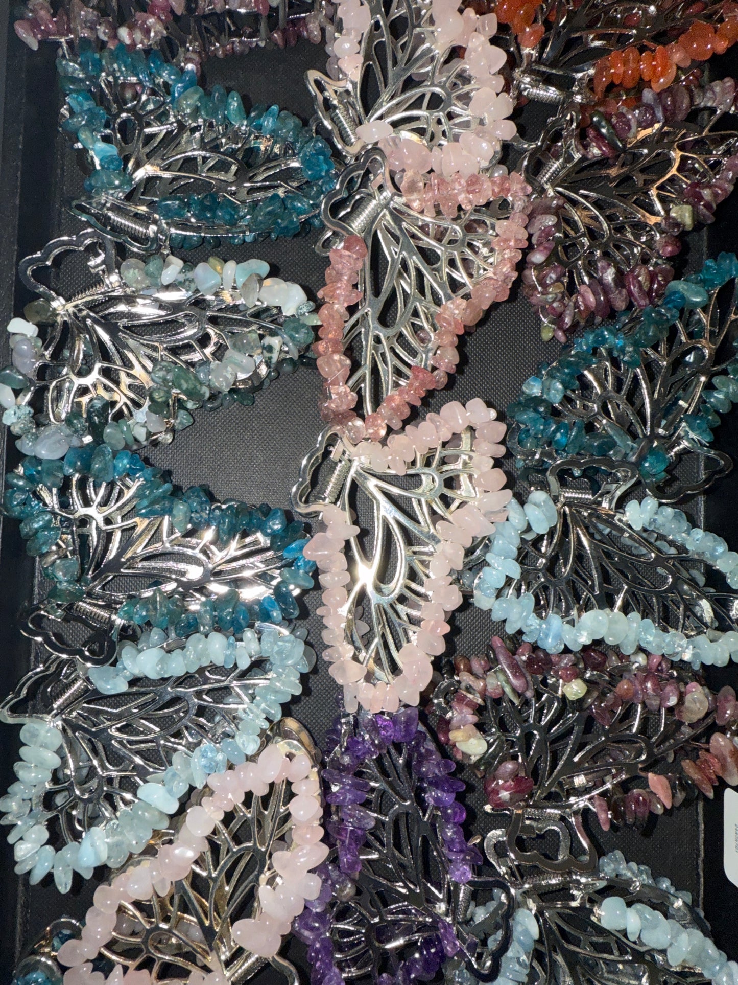 Butterfly Hairclip Various Stones