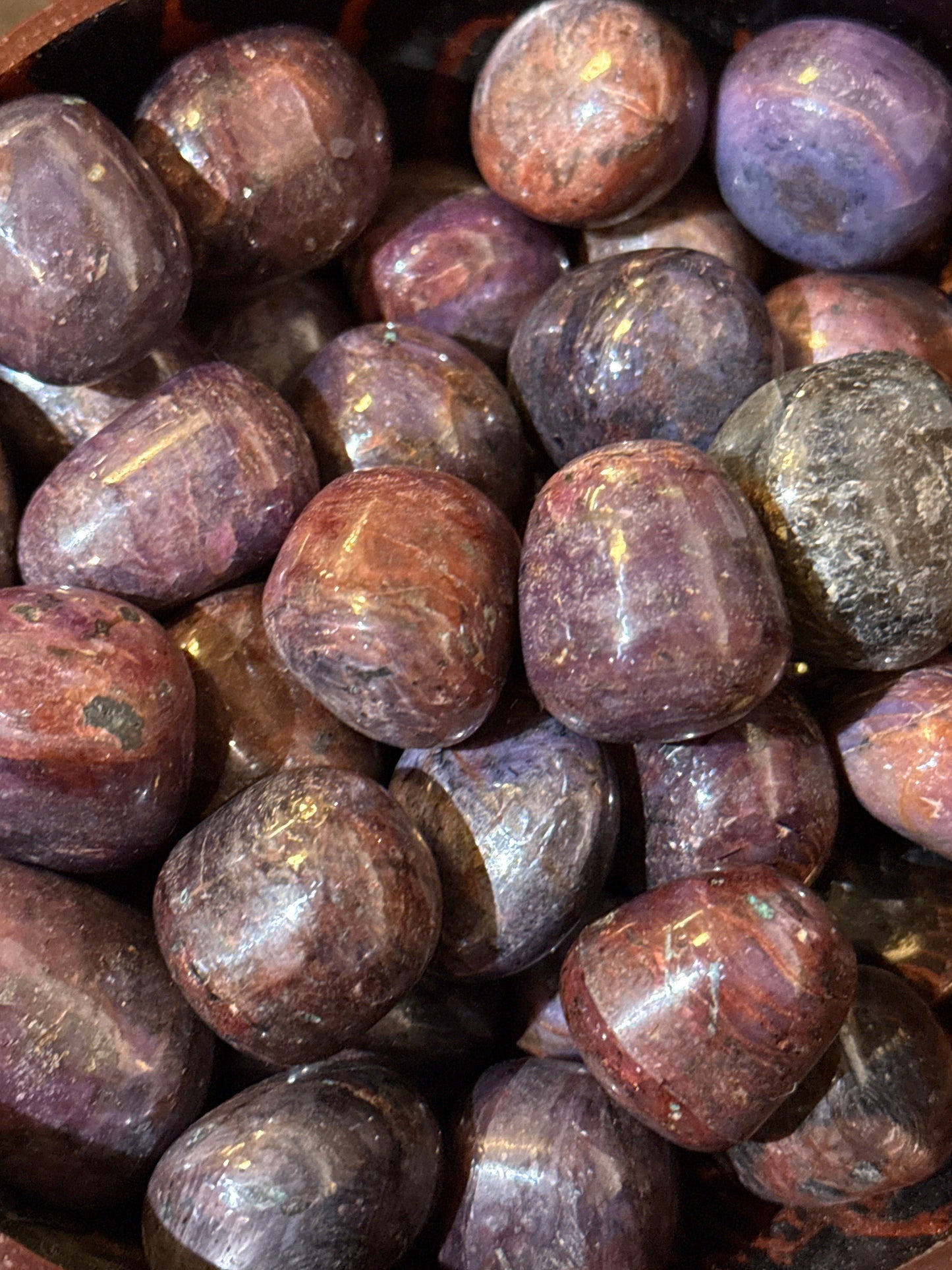 Star Ruby Tumbled