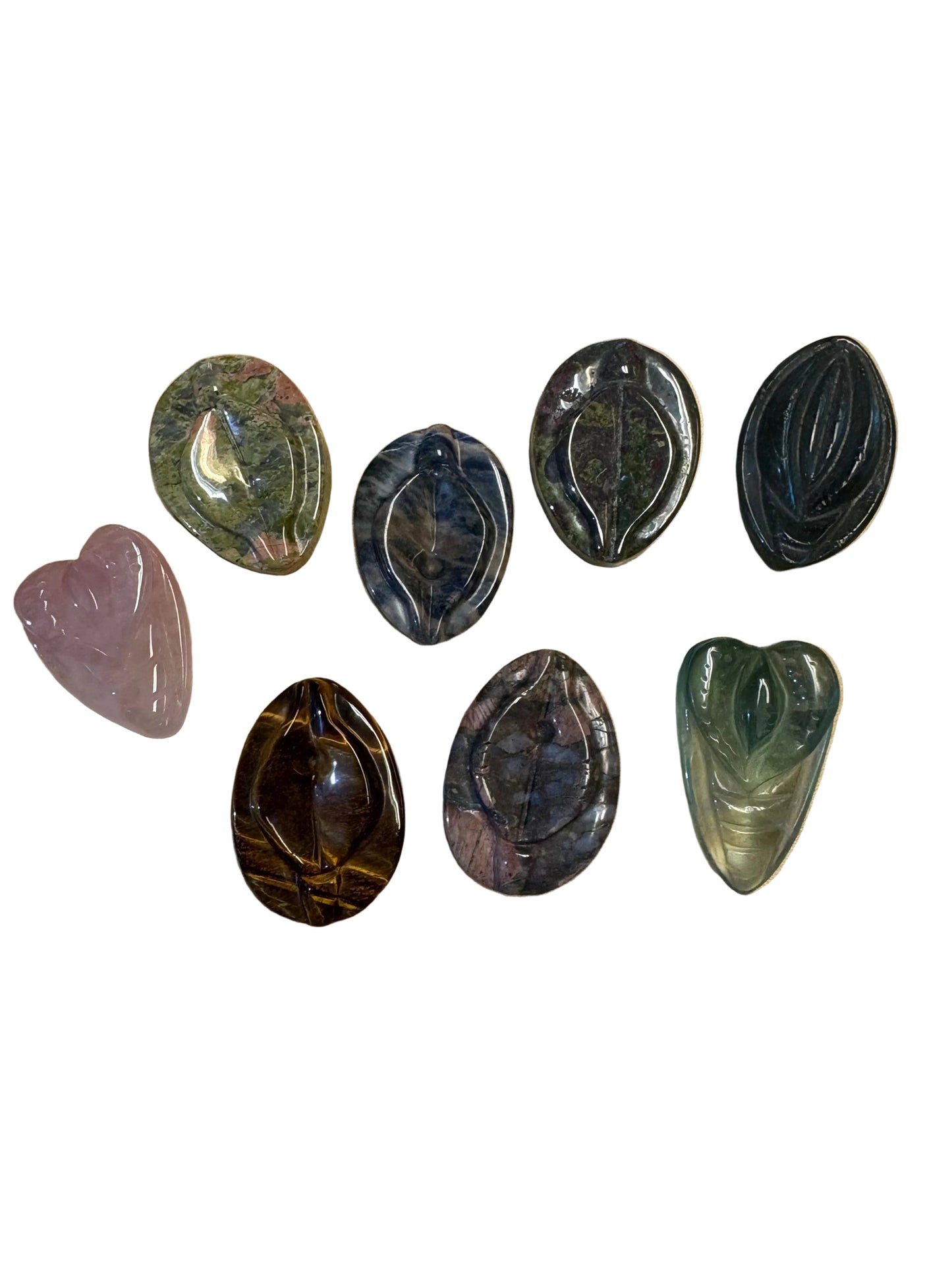 Vulva Carvings Various Stones