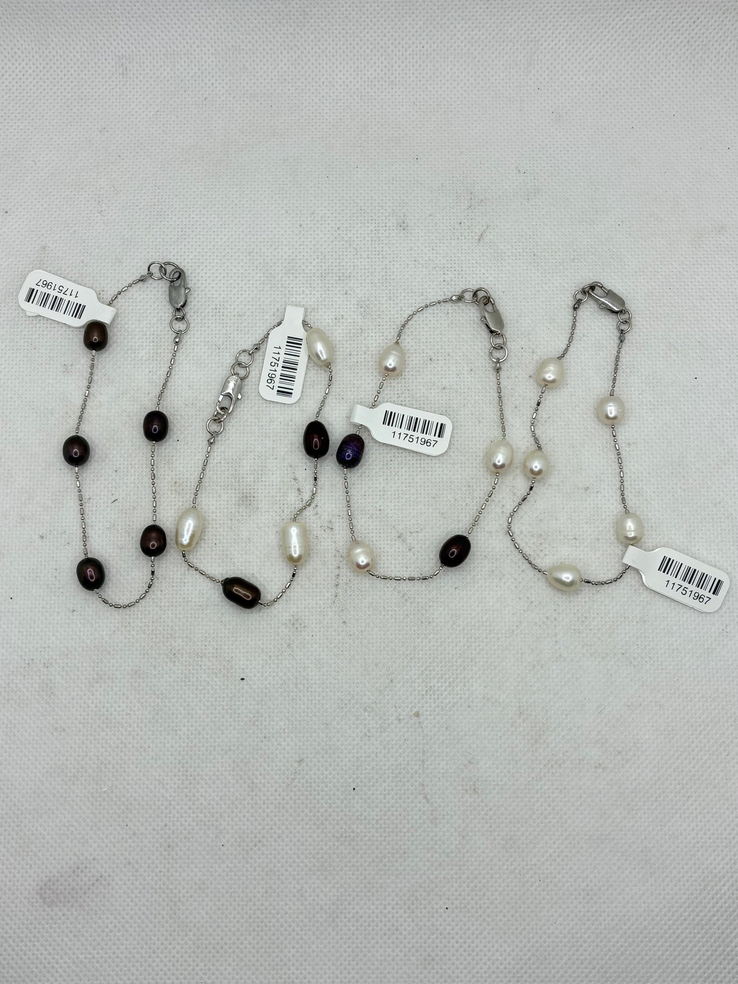 Pearl and Silver Bracelet