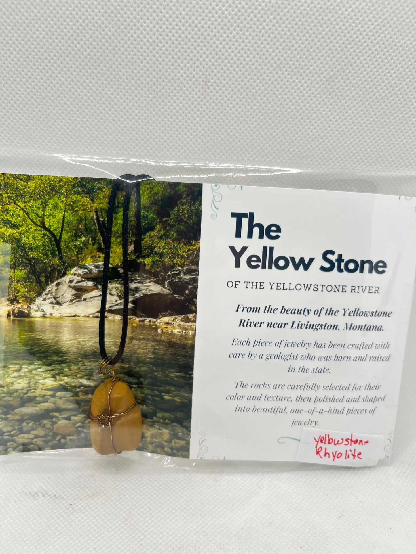 Jill Necklace Yellowstone Stones