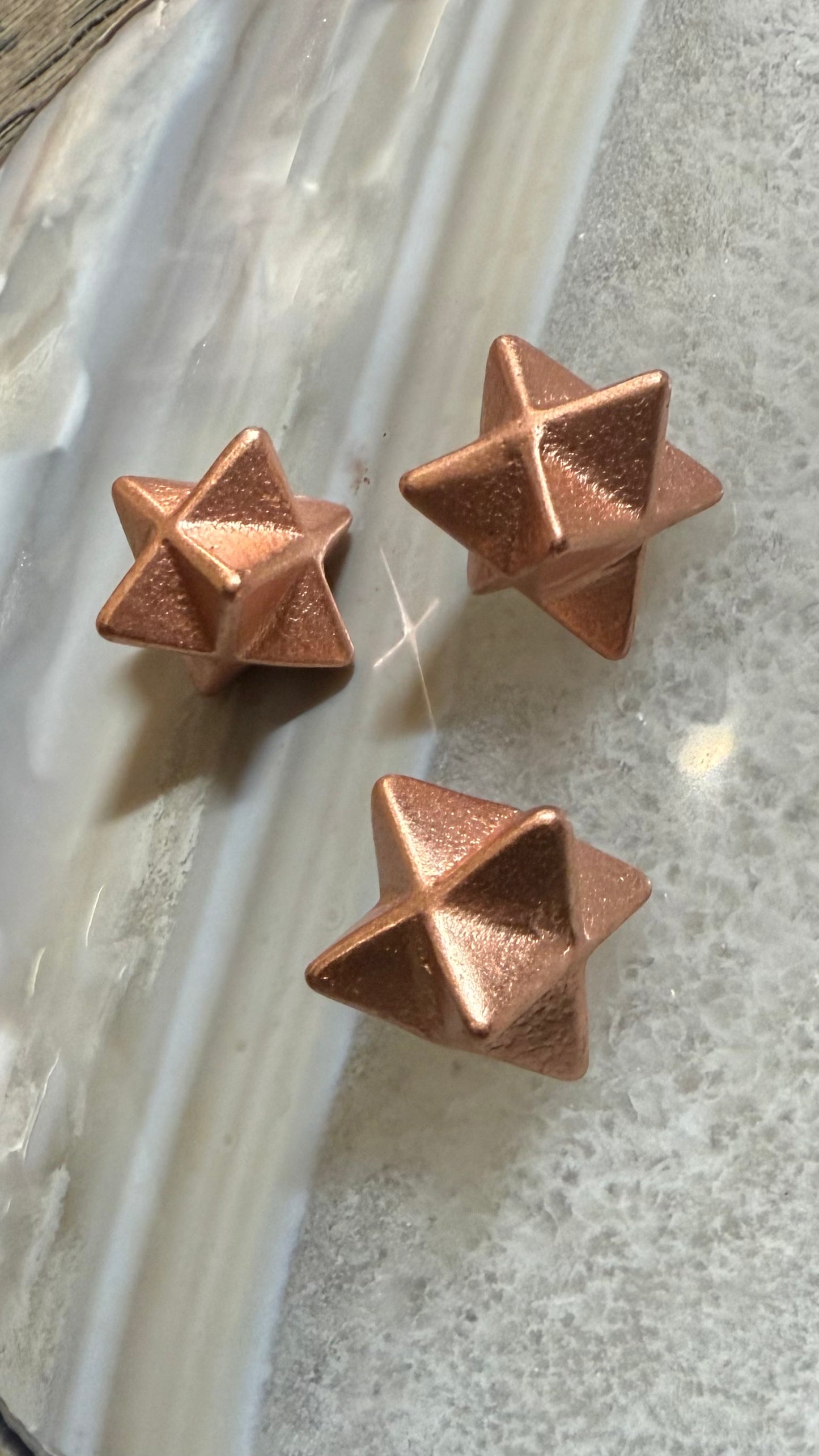 Copper Merkaba Small