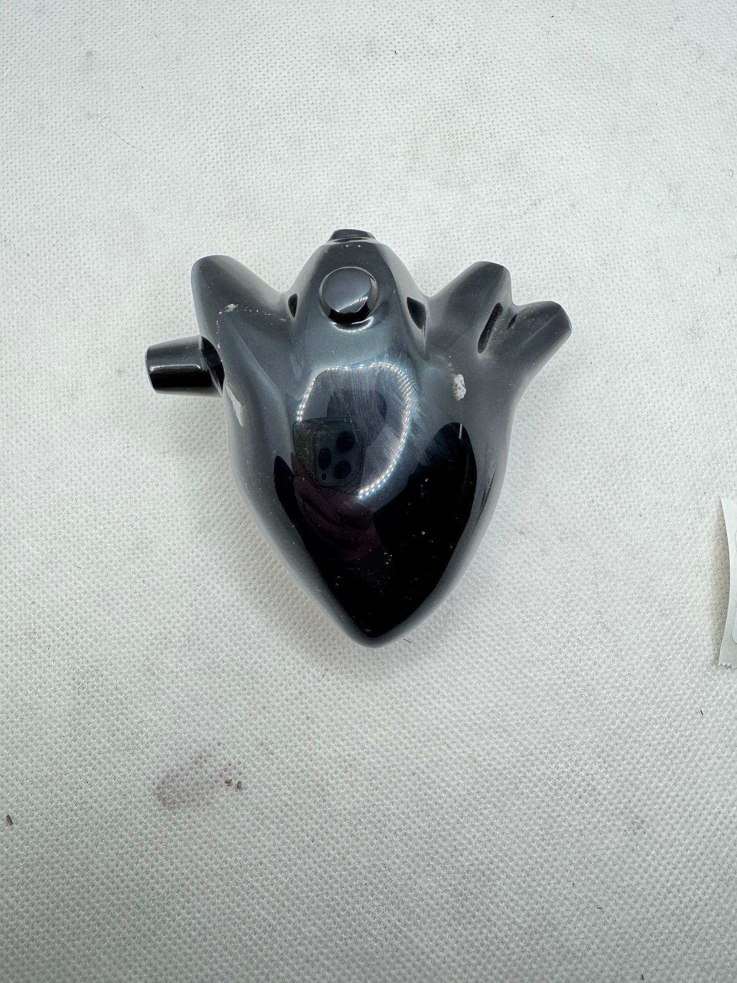 Heart Rainbow Obsidian