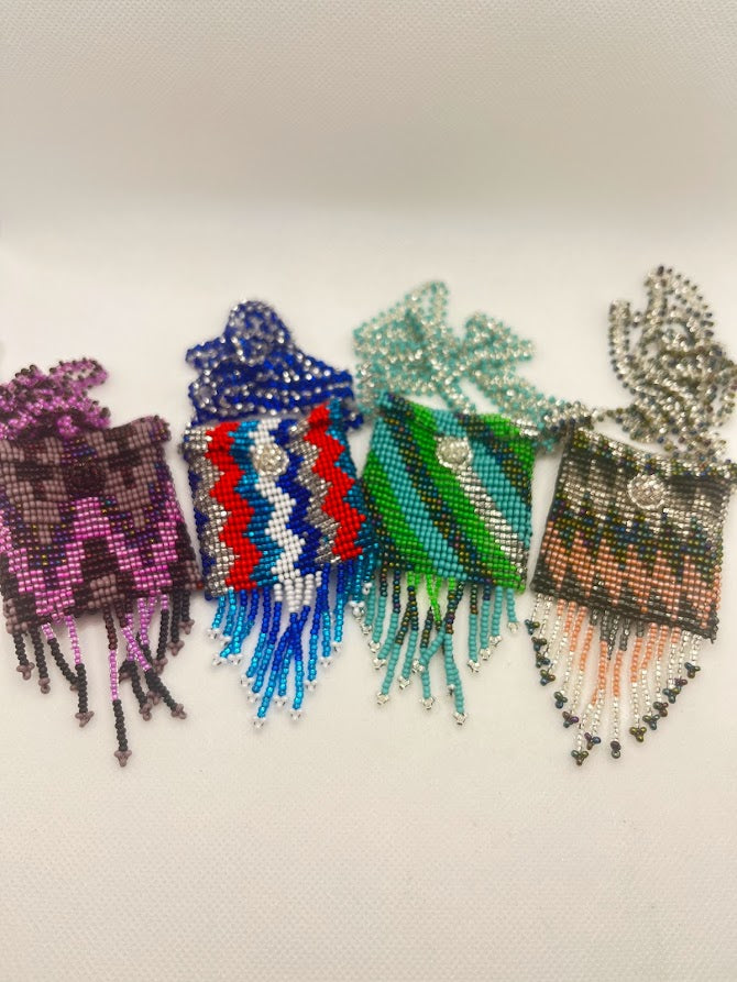 Beaded Medicine Pouch