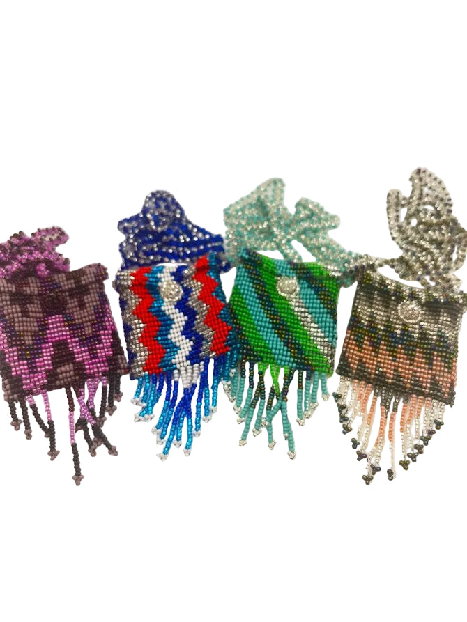 Beaded Medicine Pouch Peru