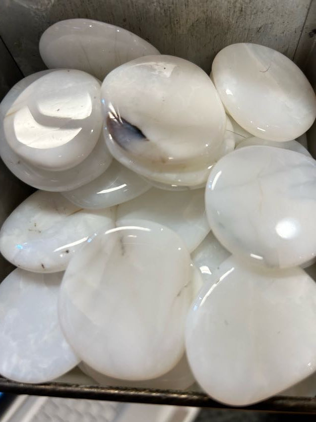 Opal Tumbled Disc Cube