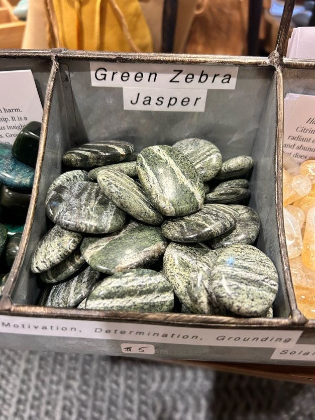 Green Zebra Jasper