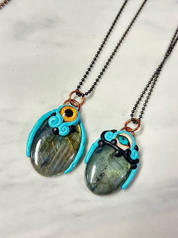 Labradorite Shaman Necklace