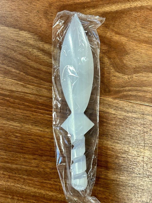 Selenite Sword