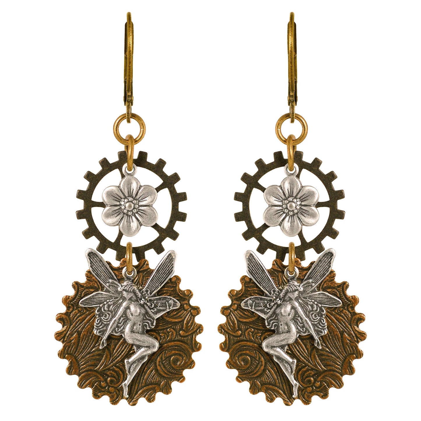 Steampunk: Steam Fairy Steampunk Earrings