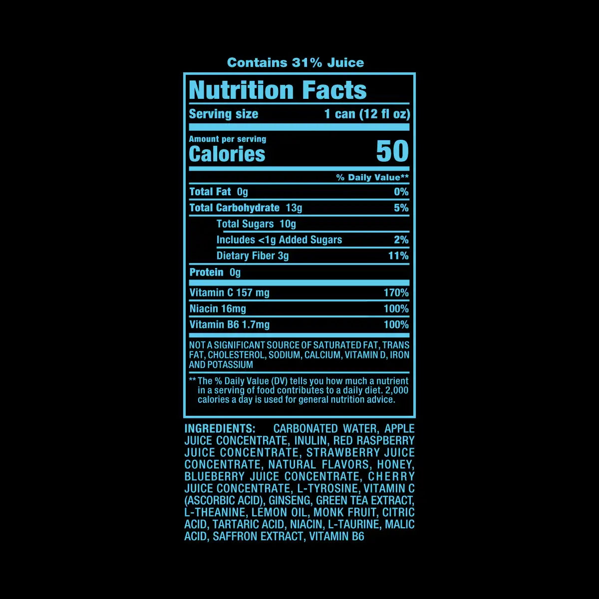 Happy Thoughts Drink- Various Flavors