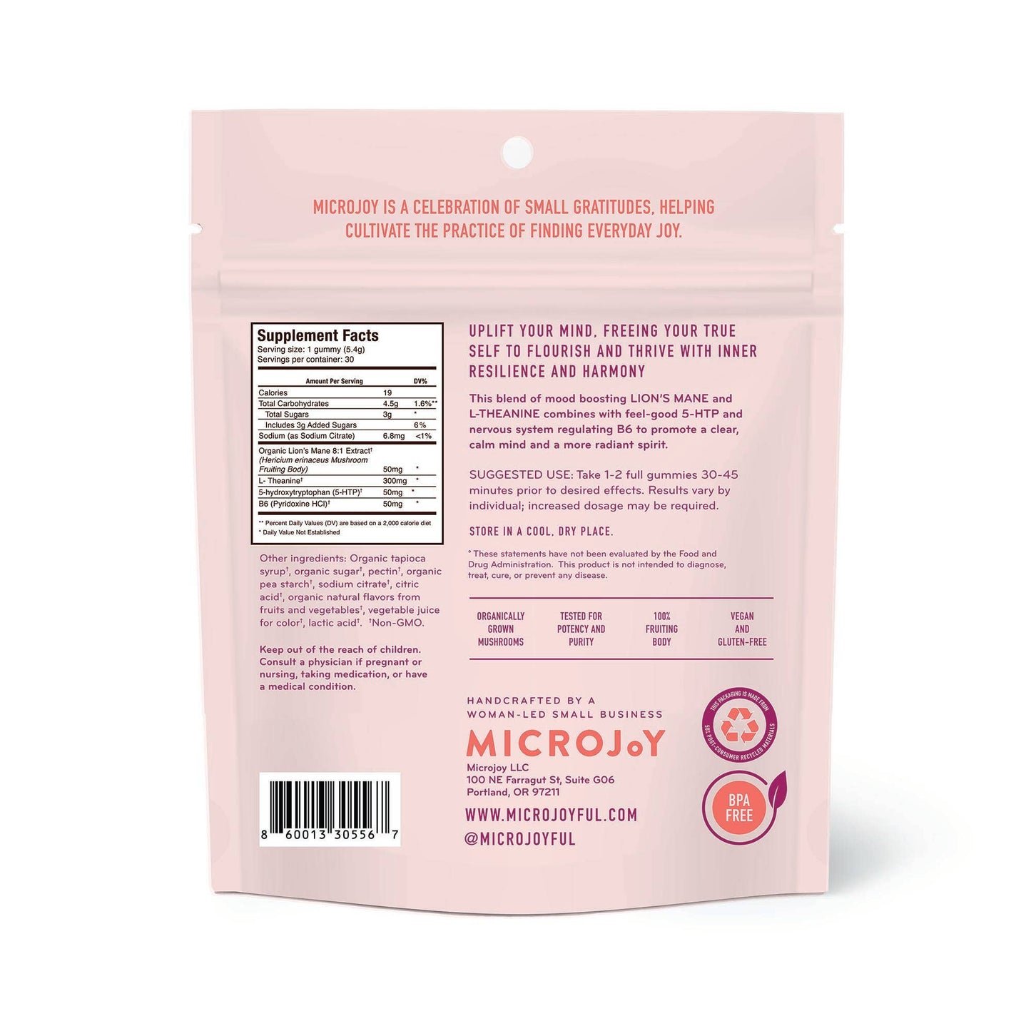 Elevate Mushroom Gummies / 30 Piece