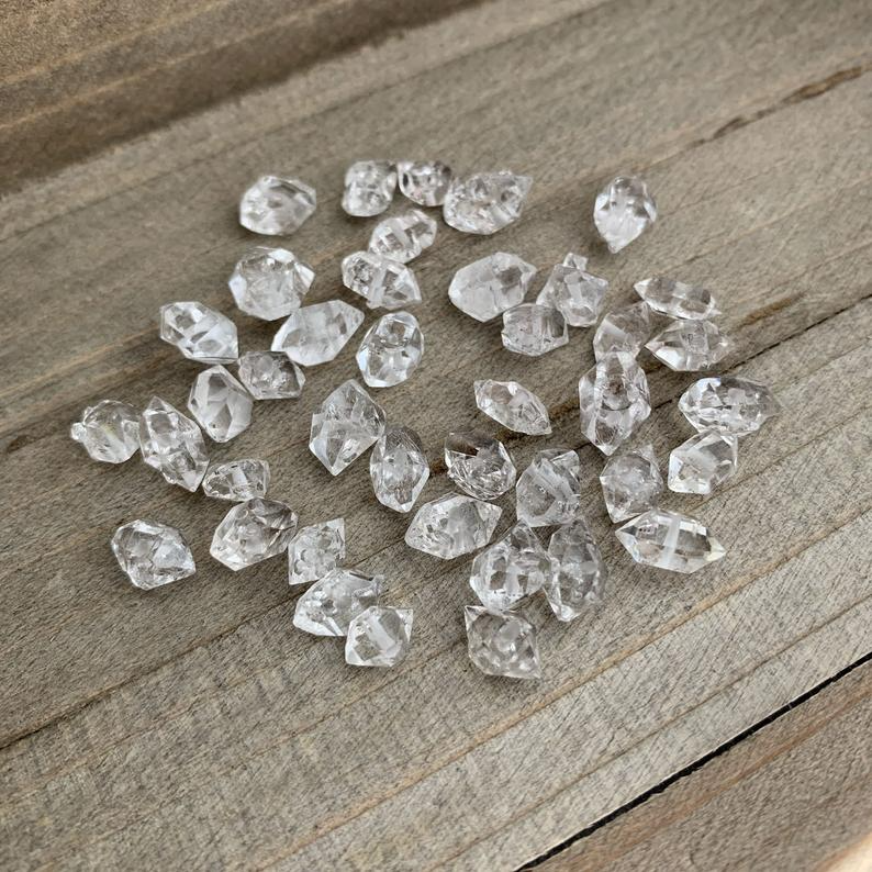 Herkimer Diamond Small Single Crystal Necklace: 16, 18 or 20 inches