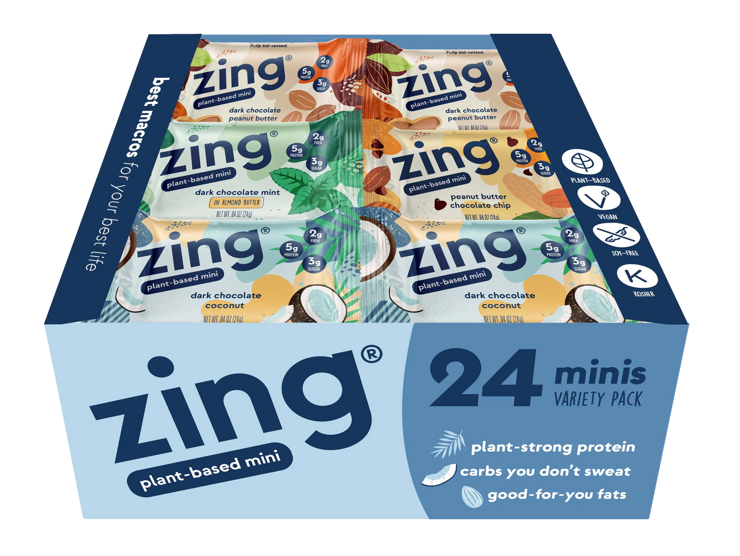 Zing Mini 0.81oz Bar Various Flavors