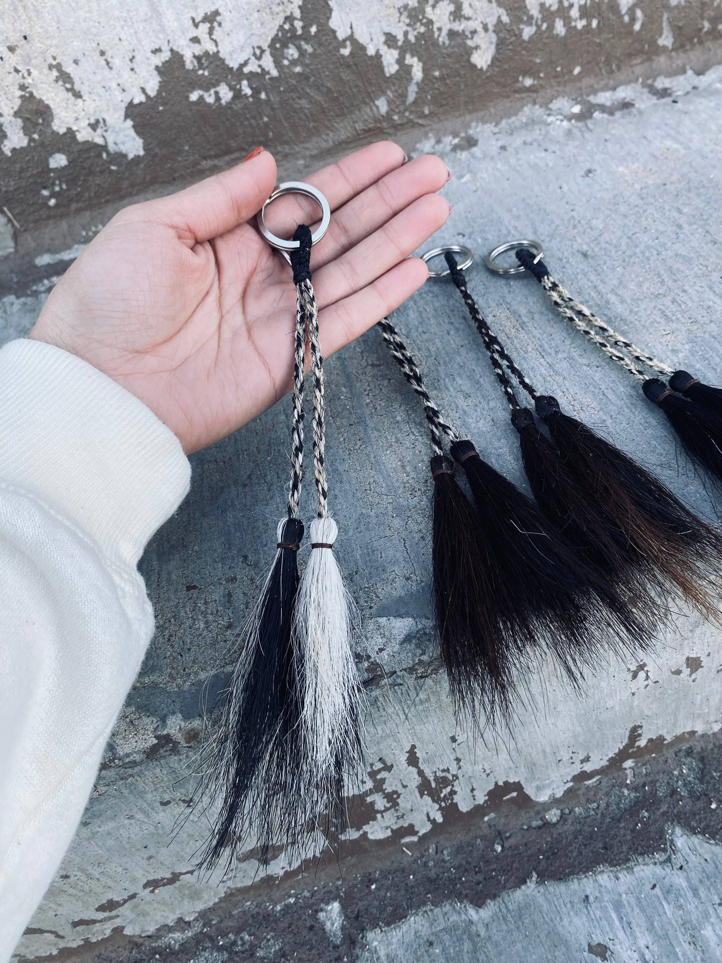 Small Braided Colombia Horse Hair
