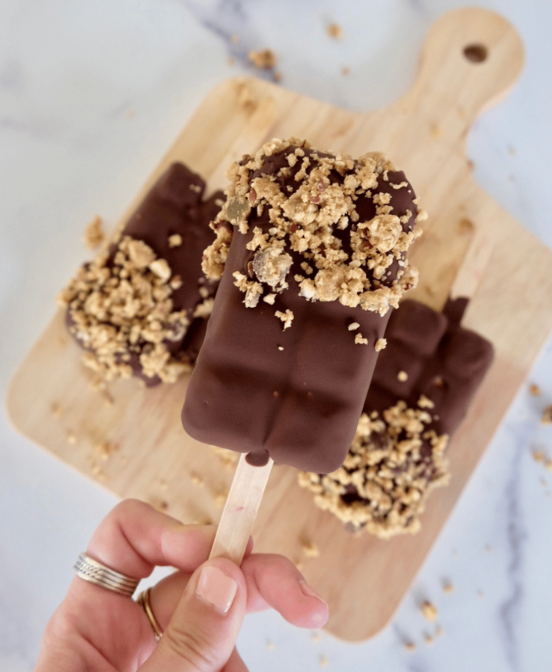 Dark Chocolate + Peanut Butter