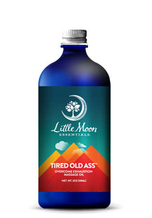 Tired Old Ass™ Massage Oil: 4oz