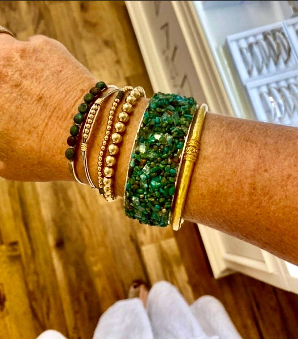 Text Me turquoise silver cuff bracelet