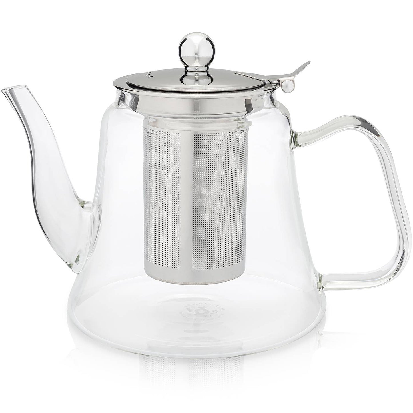 Teabloom Siena Glass Teapot With Removable Infuser: 40 OZ