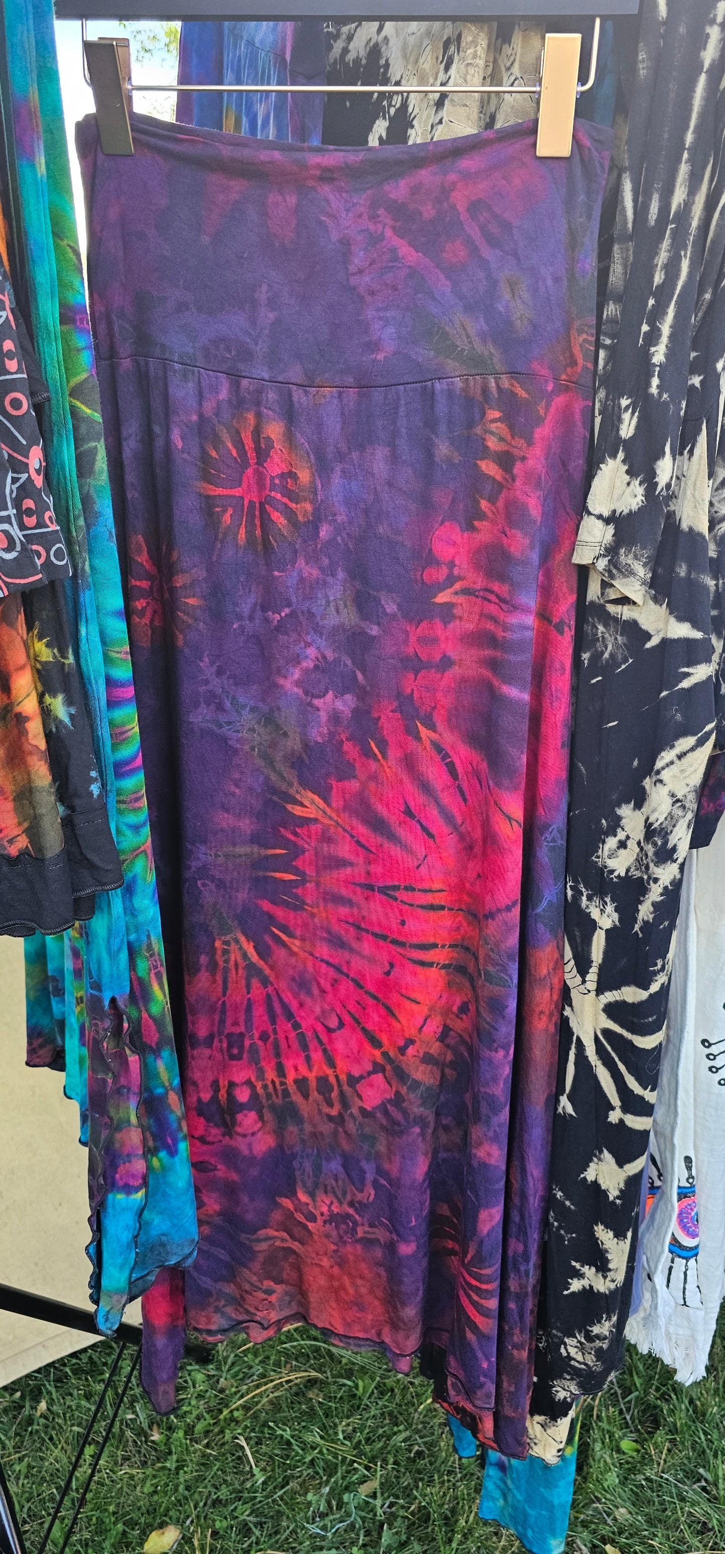 Tie Dye Skirts from Nepal
