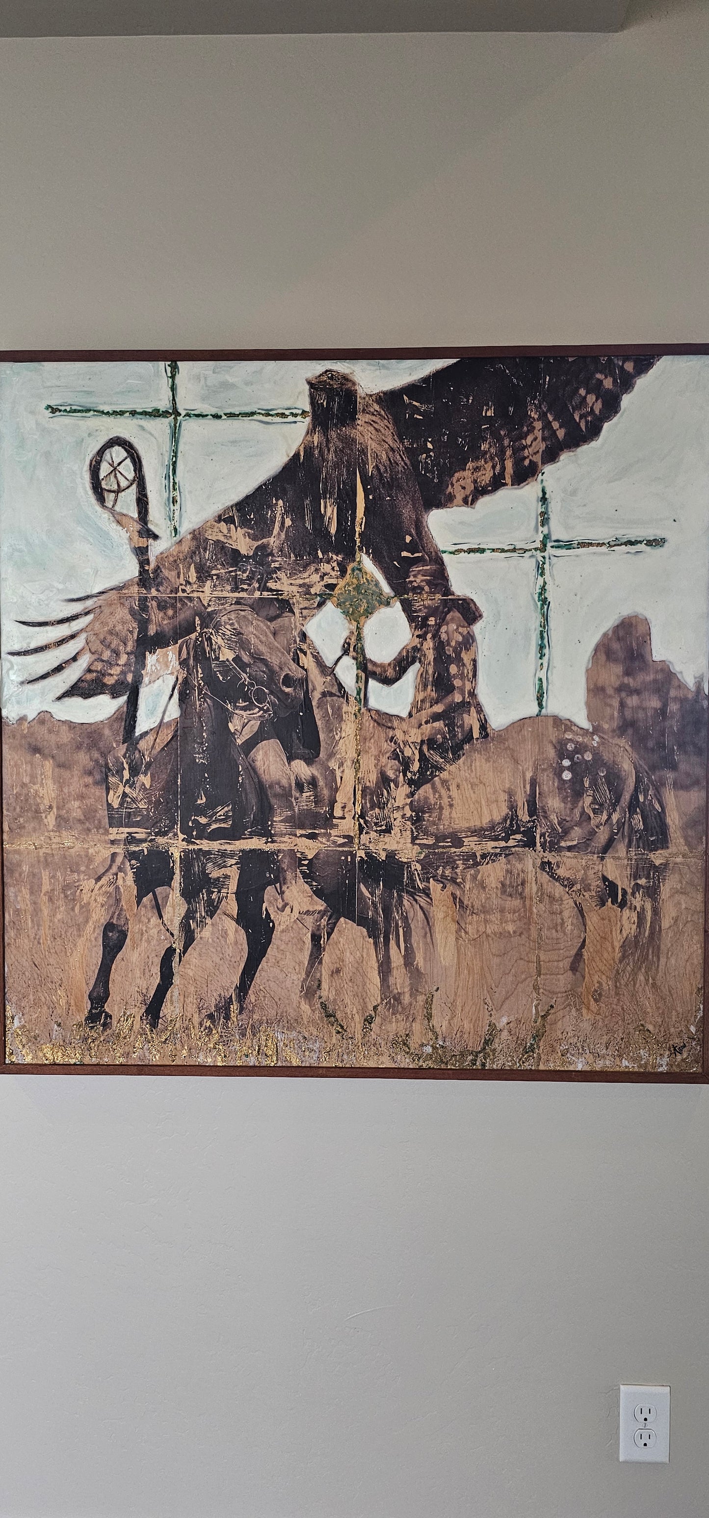 Artwork "Holyland" by Steph Alton a Bozeman artist