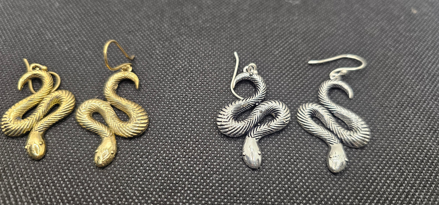 Snake Dangle Earrings