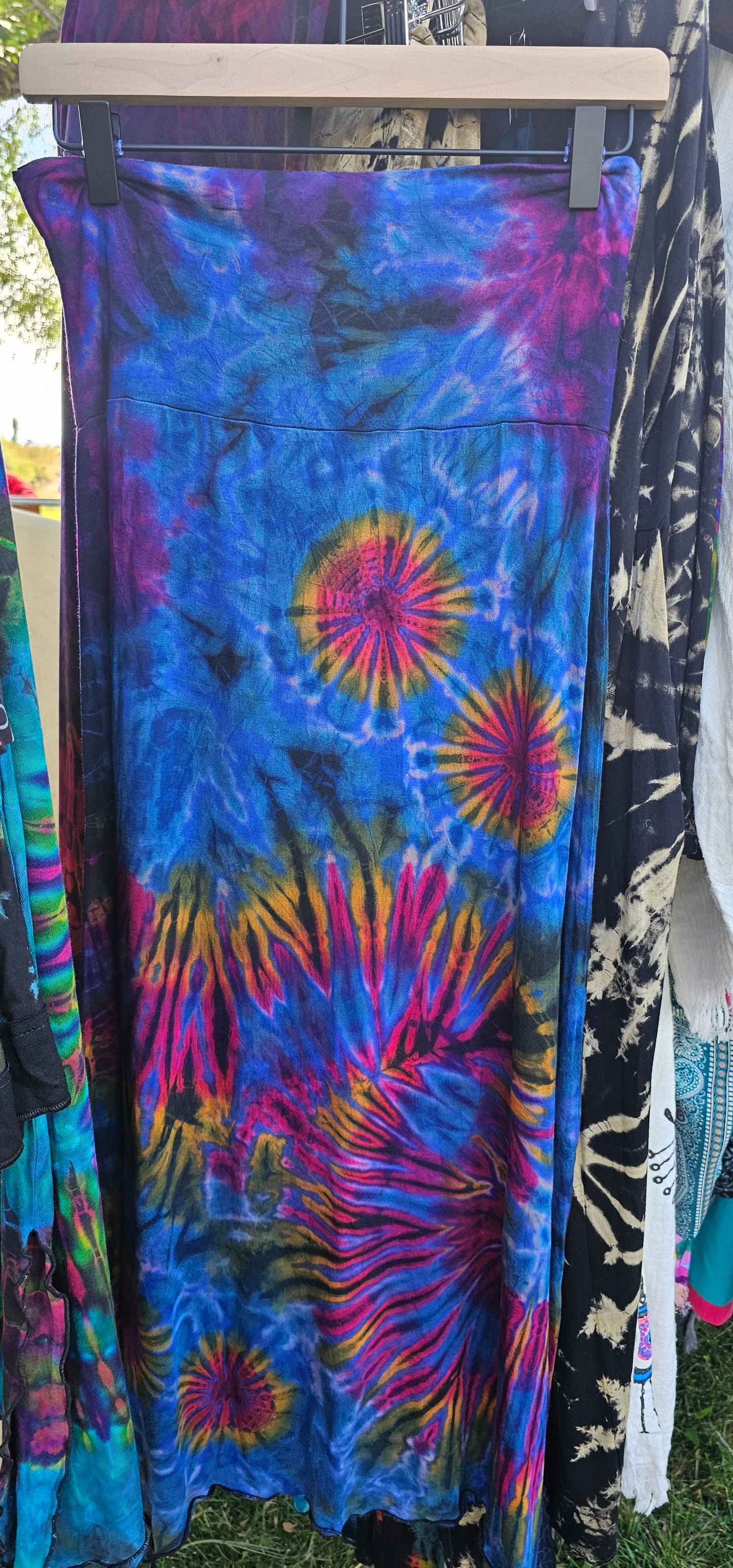 Tie Dye Skirts from Nepal